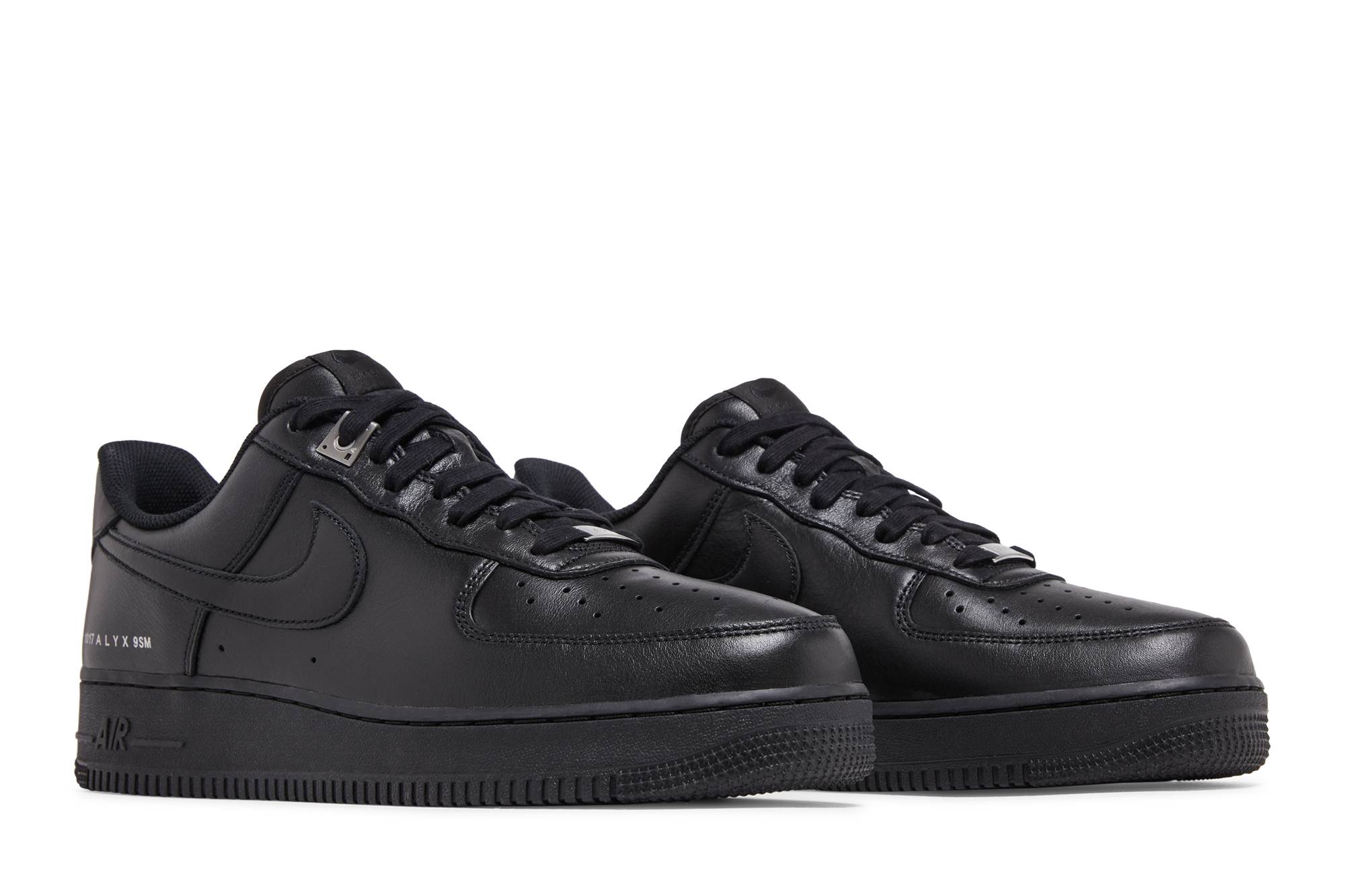1017 ALYX 9SM x Nike Air Force 1 Low SP Triple Black FJ4908-001 Nicesnk