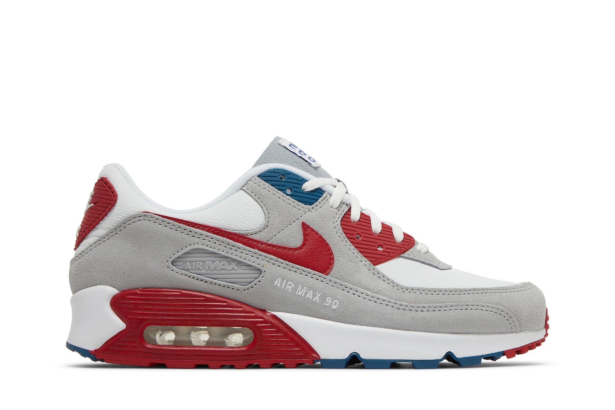 Nike Air Max 90 ‘Athletic Club White Red Blue’ DQ8235-001