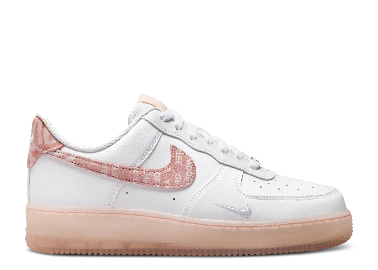 (Women) Nike Air Force 1 Low White Pink DQ5019-100 Nicesnk