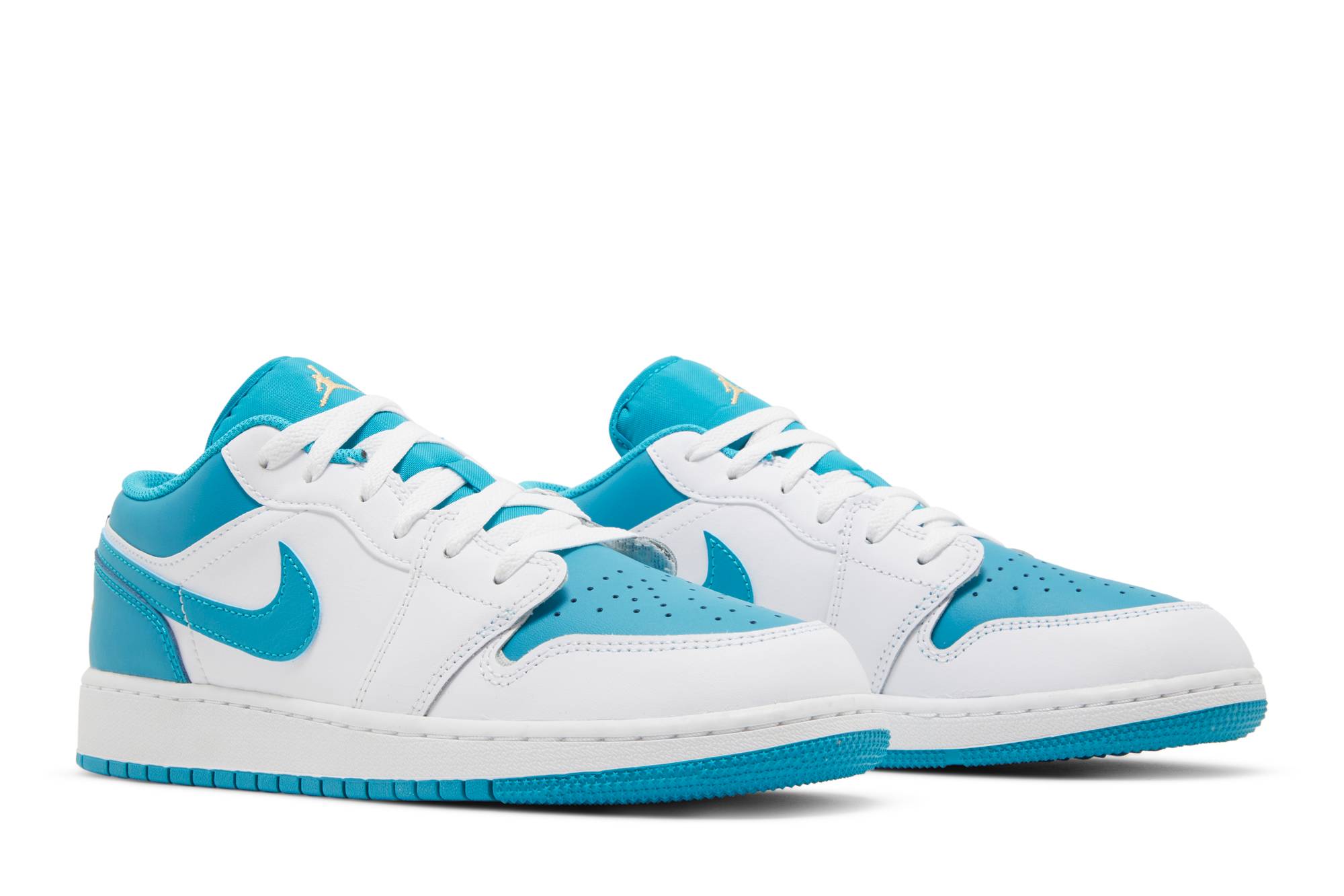(Grade School) Air Jordan 1 Low ‘Aquatone’ 553560-174