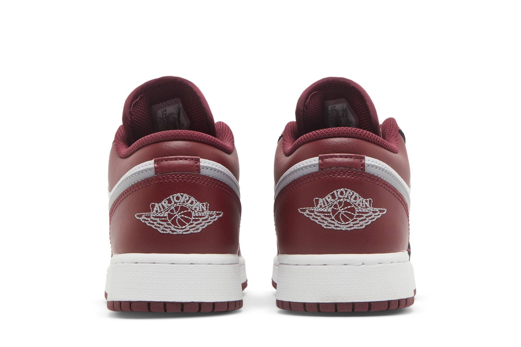 (Grade School) Air Jordan 1 Low Bordeaux 553560-615 Nicesnk