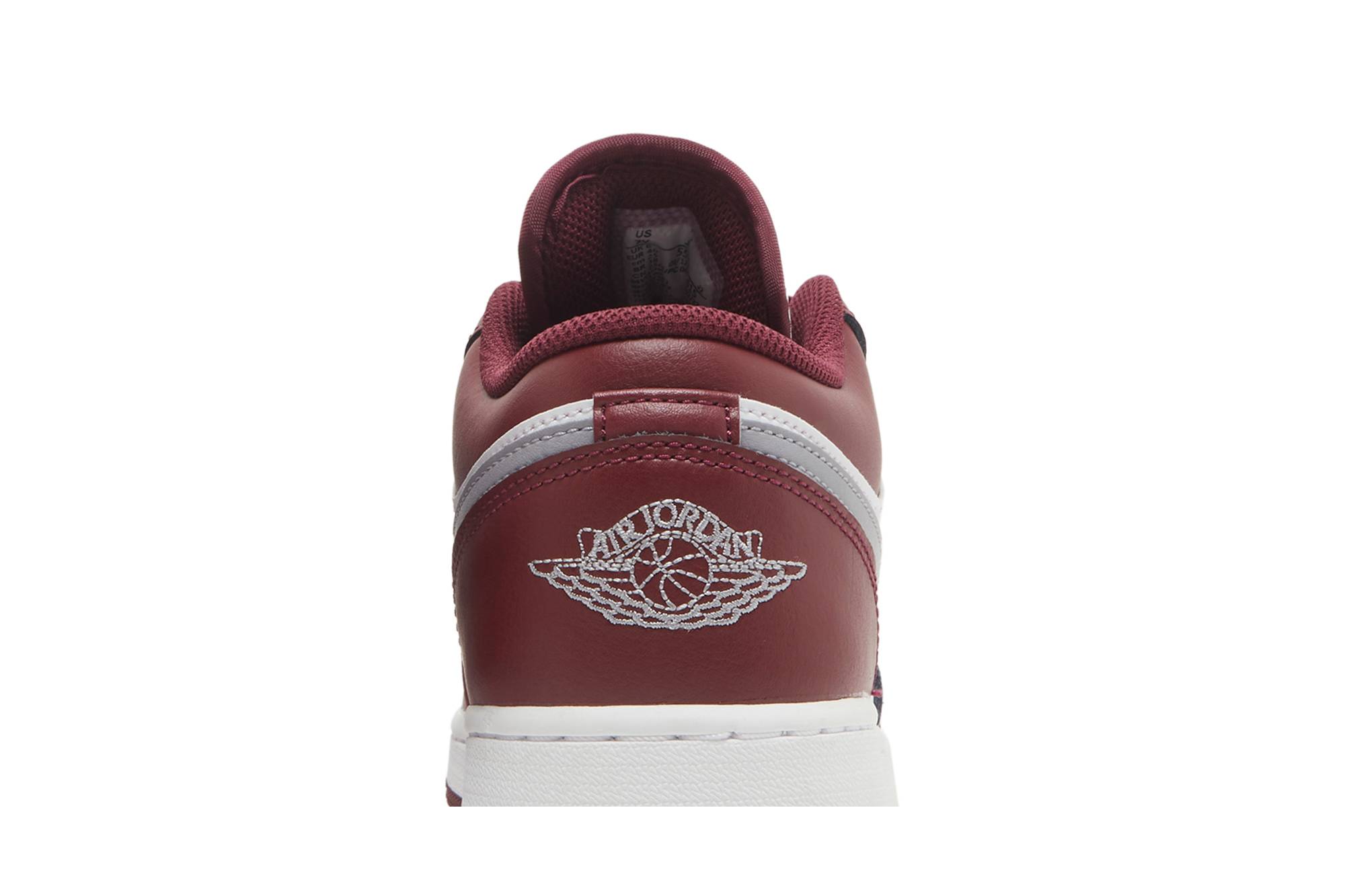 (Grade School) Air Jordan 1 Low Bordeaux 553560-615 Nicesnk