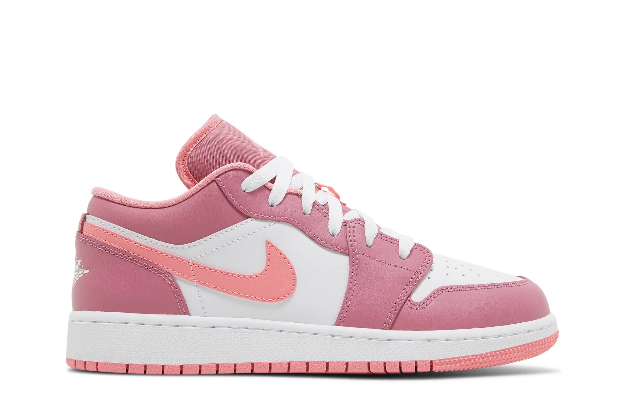 (Grade School) Air Jordan 1 Low Desert Berry 553560-616 Nicesnk