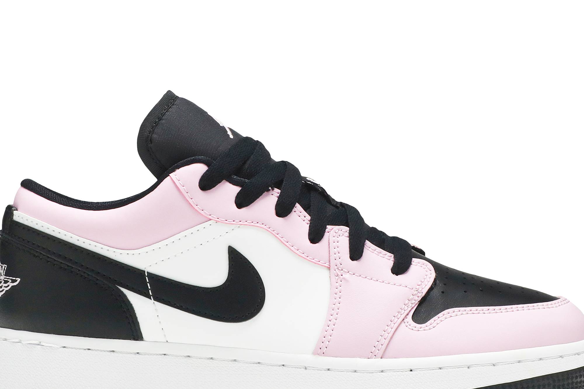 (Grade School) Air Jordan 1 Low Light Arctic Pink 554723-601 Nicesnk