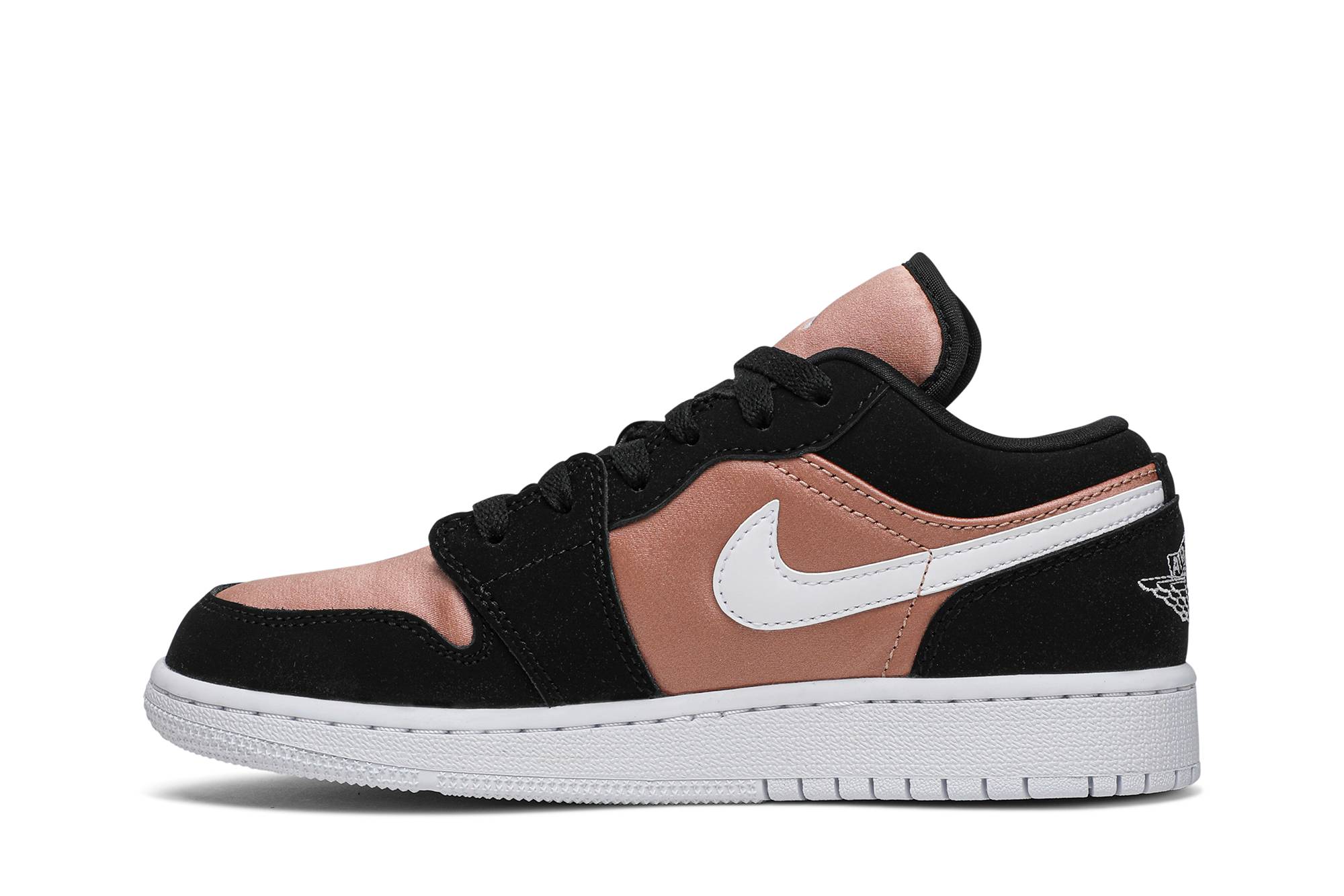 (Grade School) Air Jordan 1 Low ‘White Rose Gold’ 554723-090