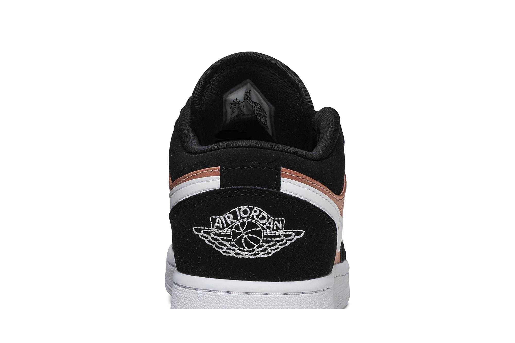 (Grade School) Air Jordan 1 Low ‘White Rose Gold’ 554723-090