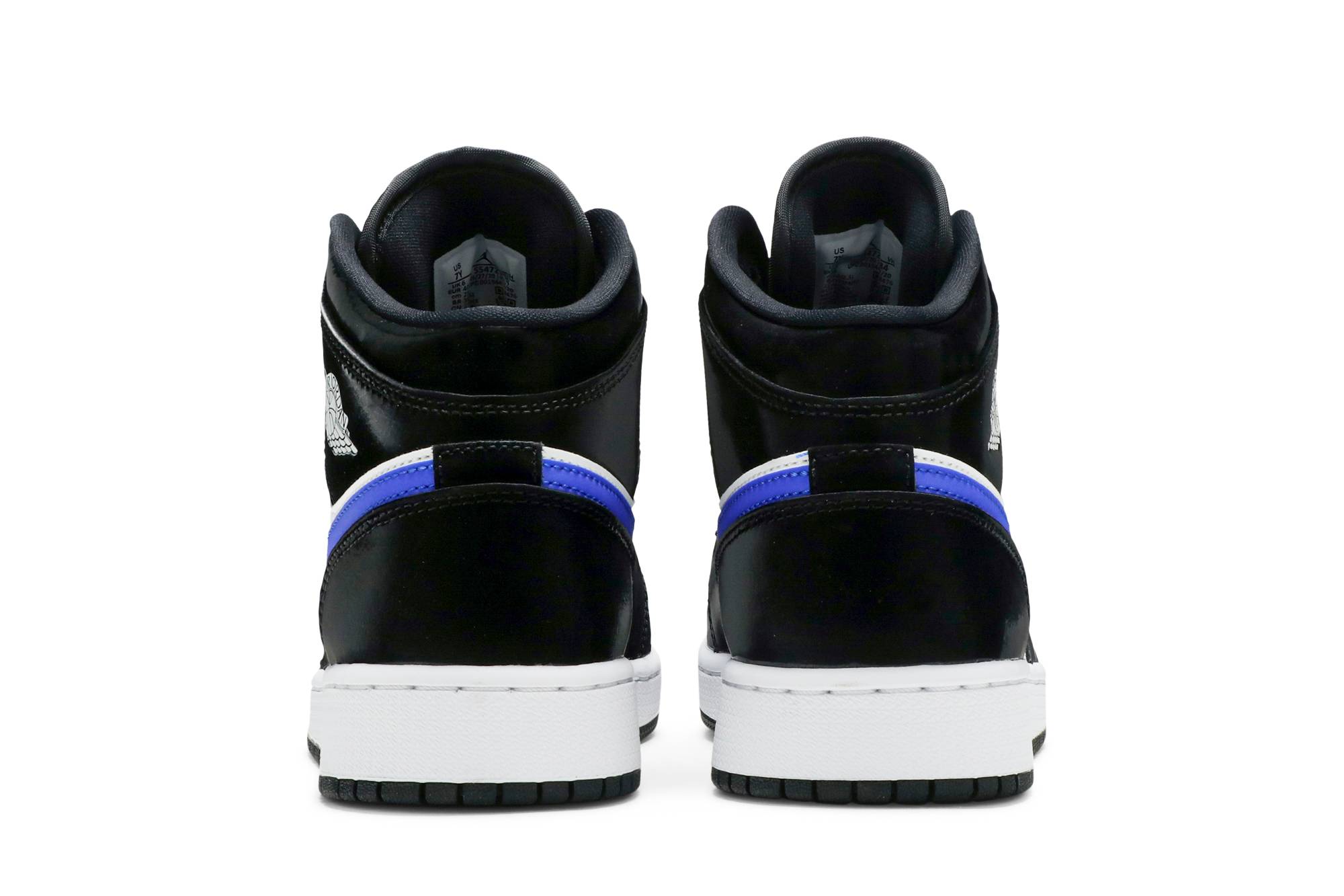 (Grade School) Air Jordan 1 Mid ‘Black Racer Blue’ 554725-084