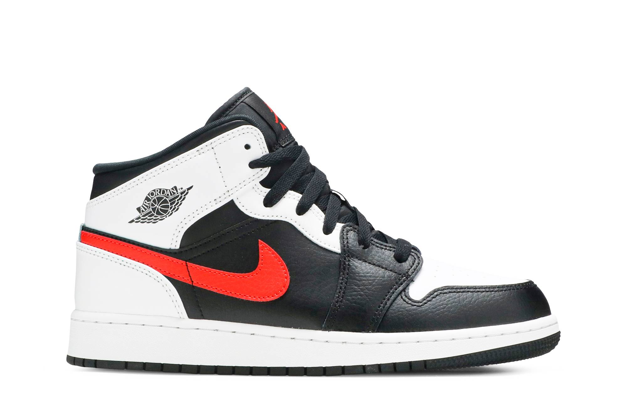 (Grade School) Air Jordan 1 Mid ‘Chile Red’ 554725-075