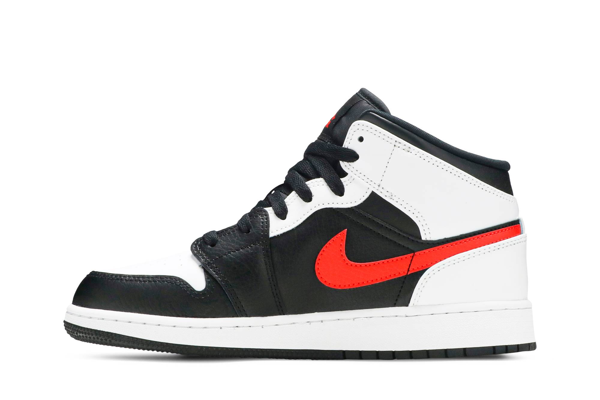 (Grade School) Air Jordan 1 Mid ‘Chile Red’ 554725-075