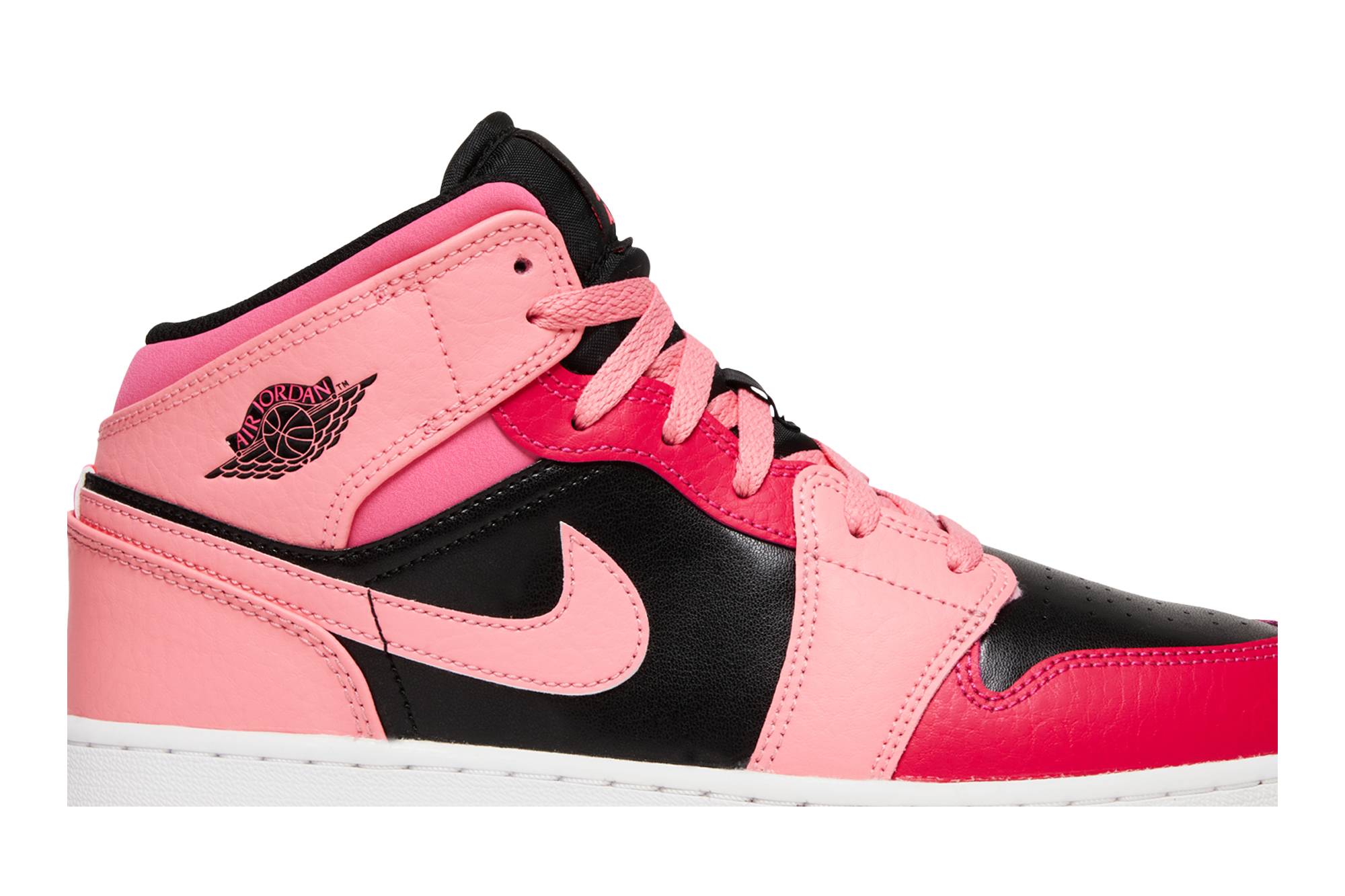 (Grade School) Air Jordan 1 Mid ‘Coral Chalk’ 554725-662