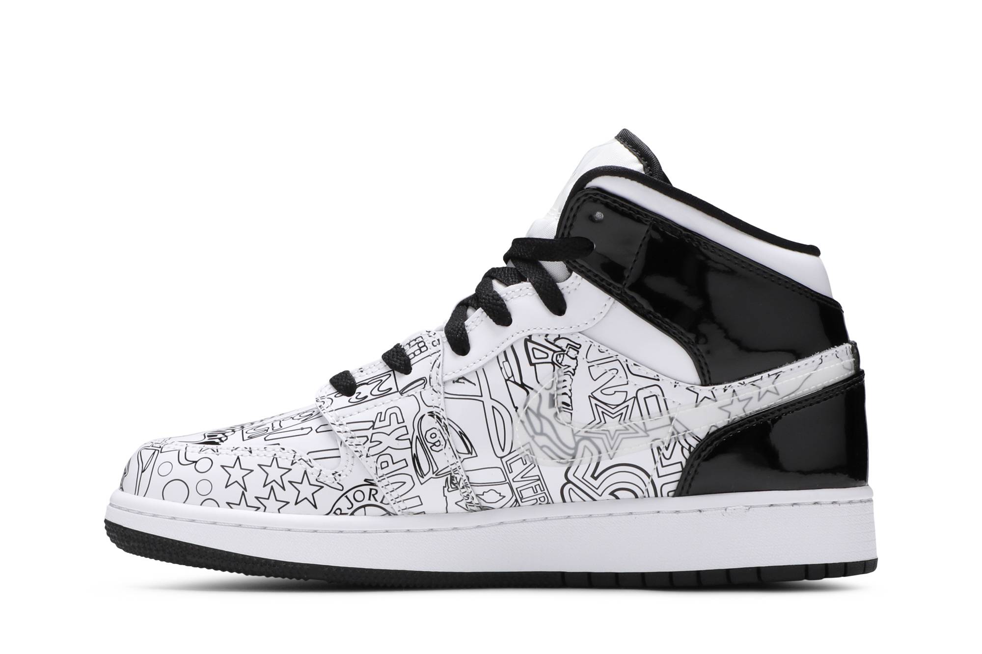 (Grade School) Air Jordan 1 Mid ‘DIY’ DC4099-100