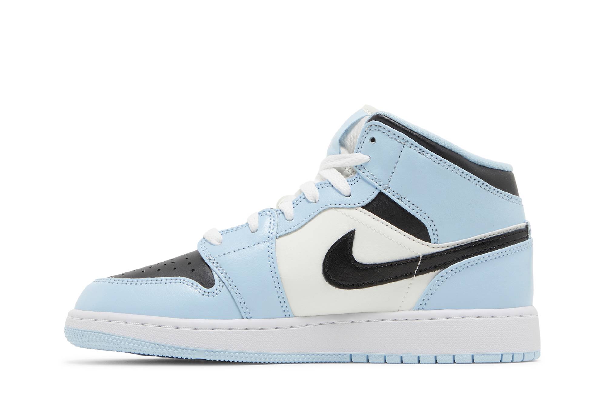(Grade School) Air Jordan 1 Mid ‘Ice Blue’ 555112-401