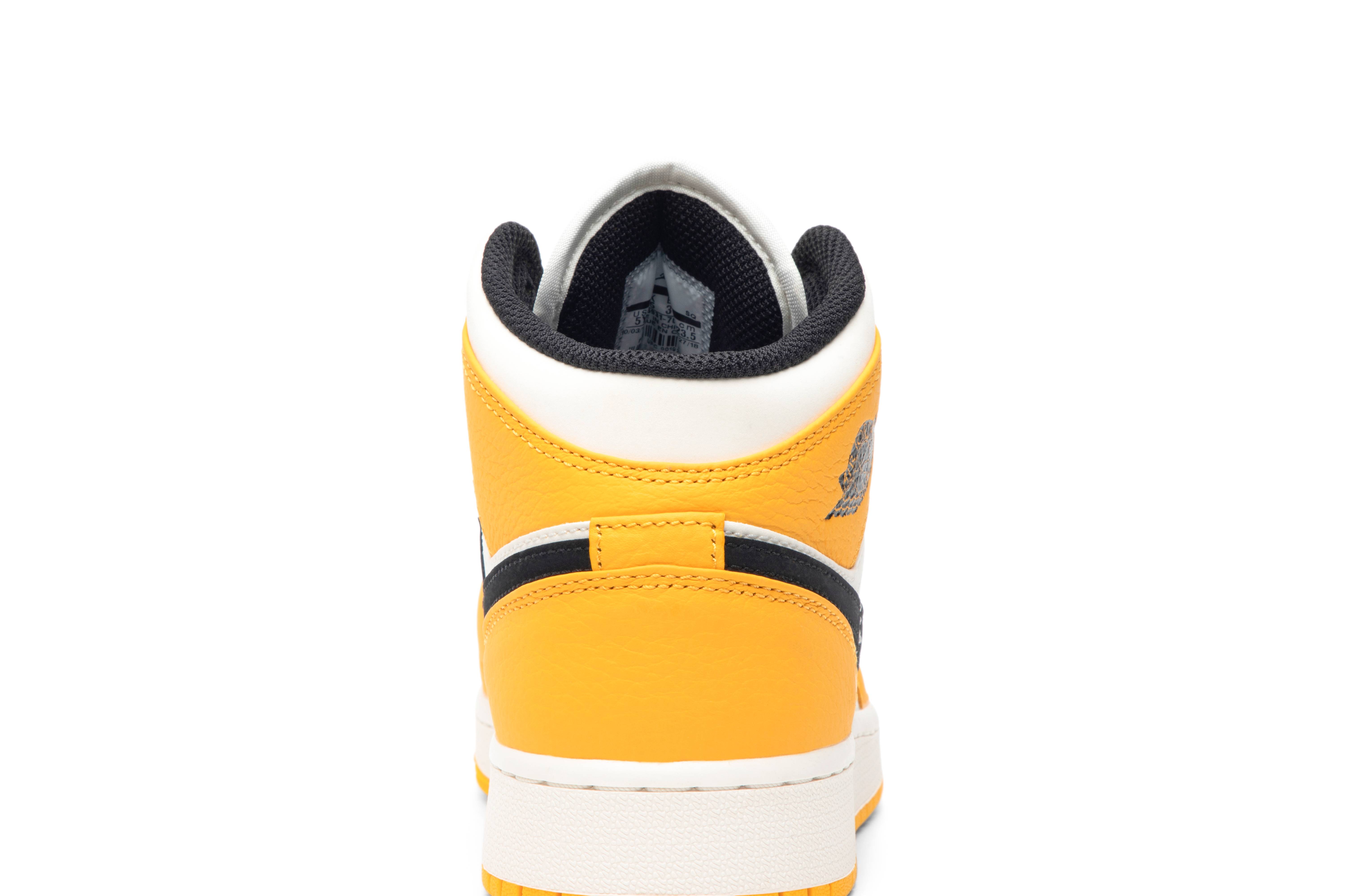 (Grade School) Air Jordan 1 Mid Lakers BQ6931-700 Nicesnk