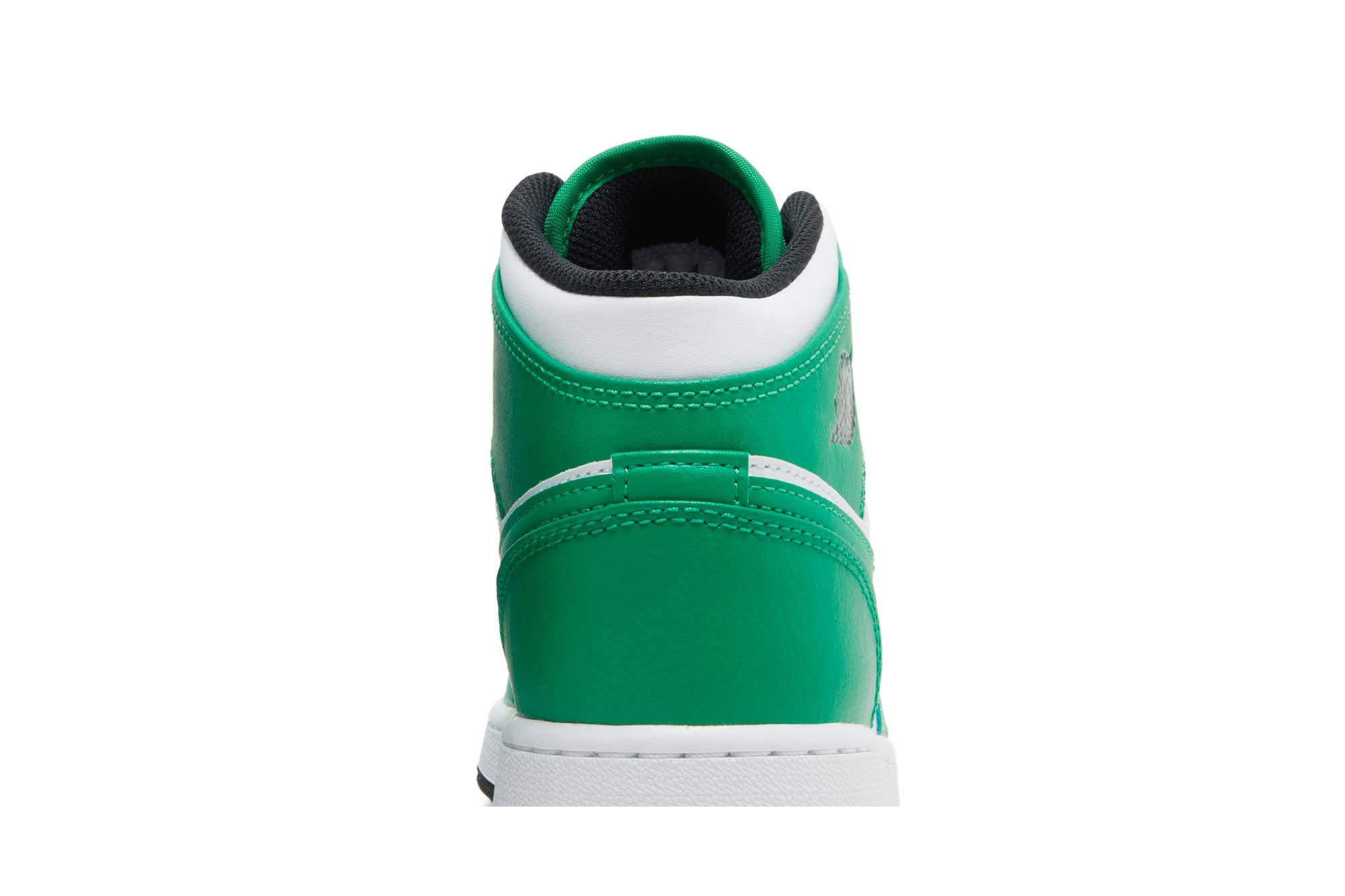 (Grade School) Air Jordan 1 Mid Lucky Green DQ8423-301 Nicesnk