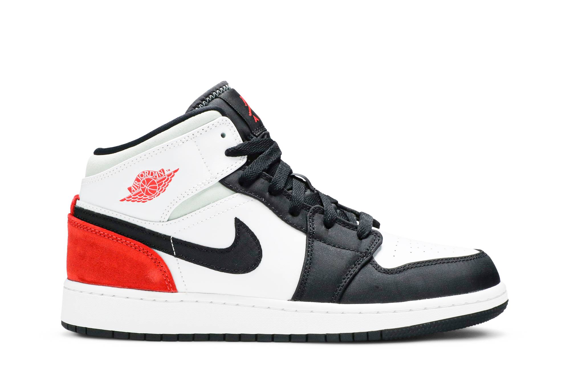 (Grade School) Air Jordan 1 Mid ‘Red Mint’ BQ6931-100