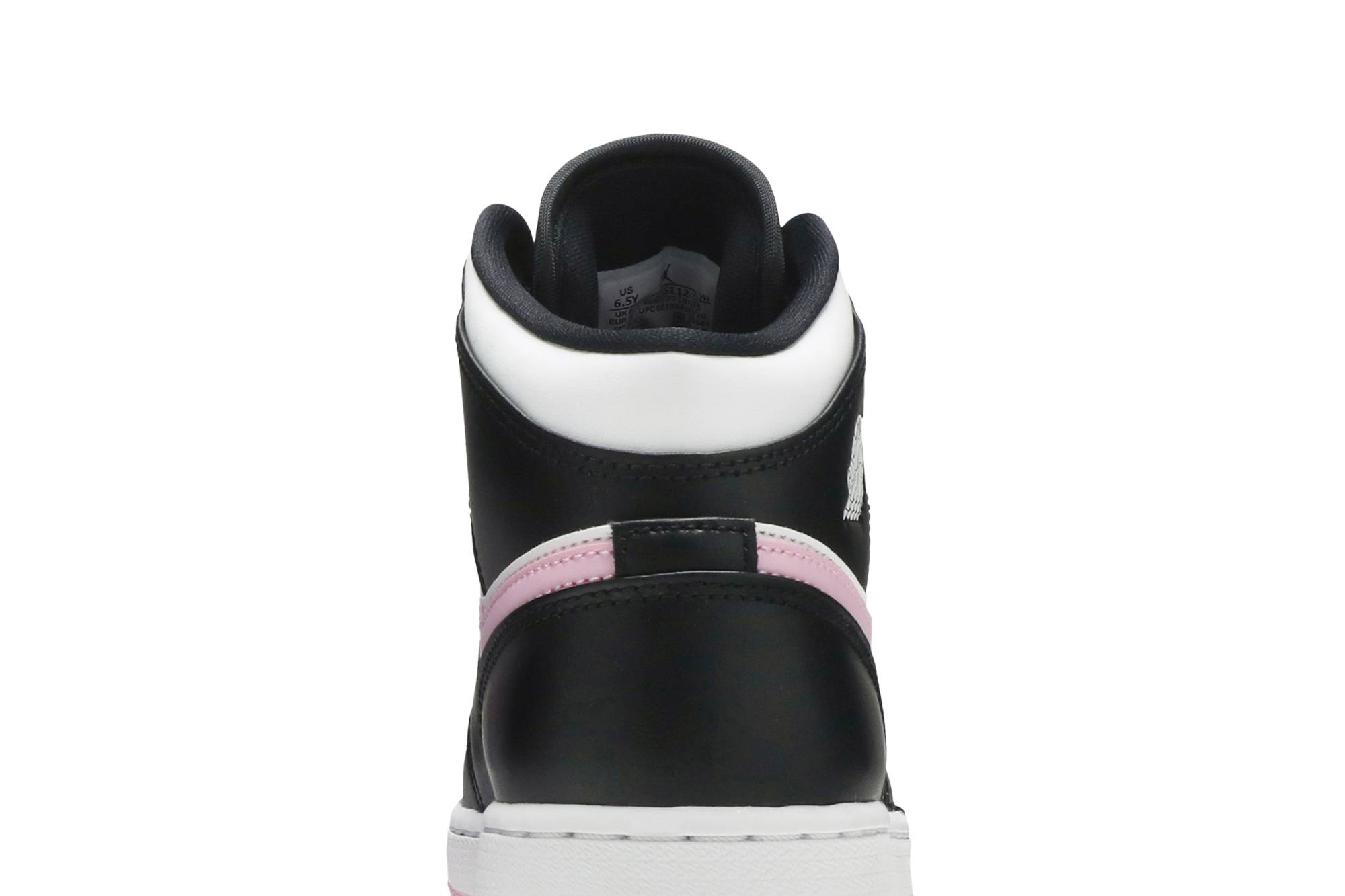 (Grade School) Air Jordan 1 Mid White Light Arctic Pink 555112-103 Nicesnk