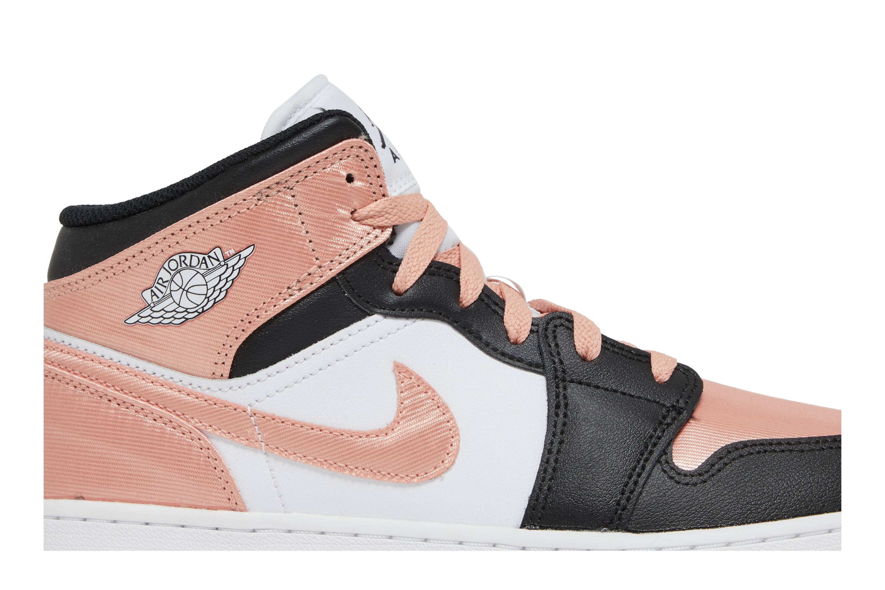 (Grade School) Air Jordan 1 Mid ‘White Light Madder Root’ DM9077-108