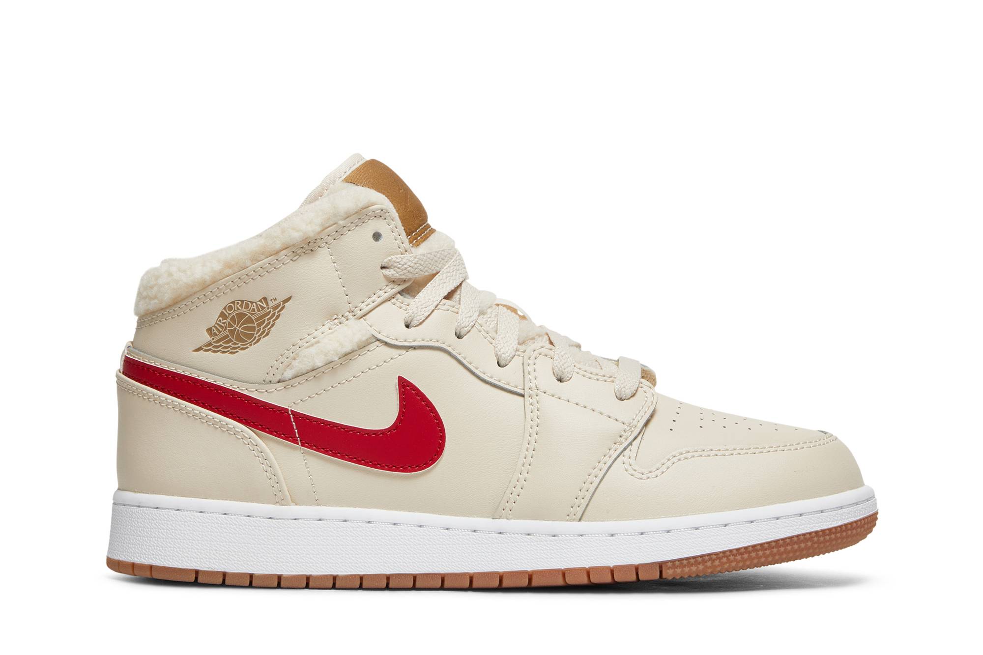 (Grade School) Air Jordan 1 Mid Utility ‘Fleece’ DO2207-264