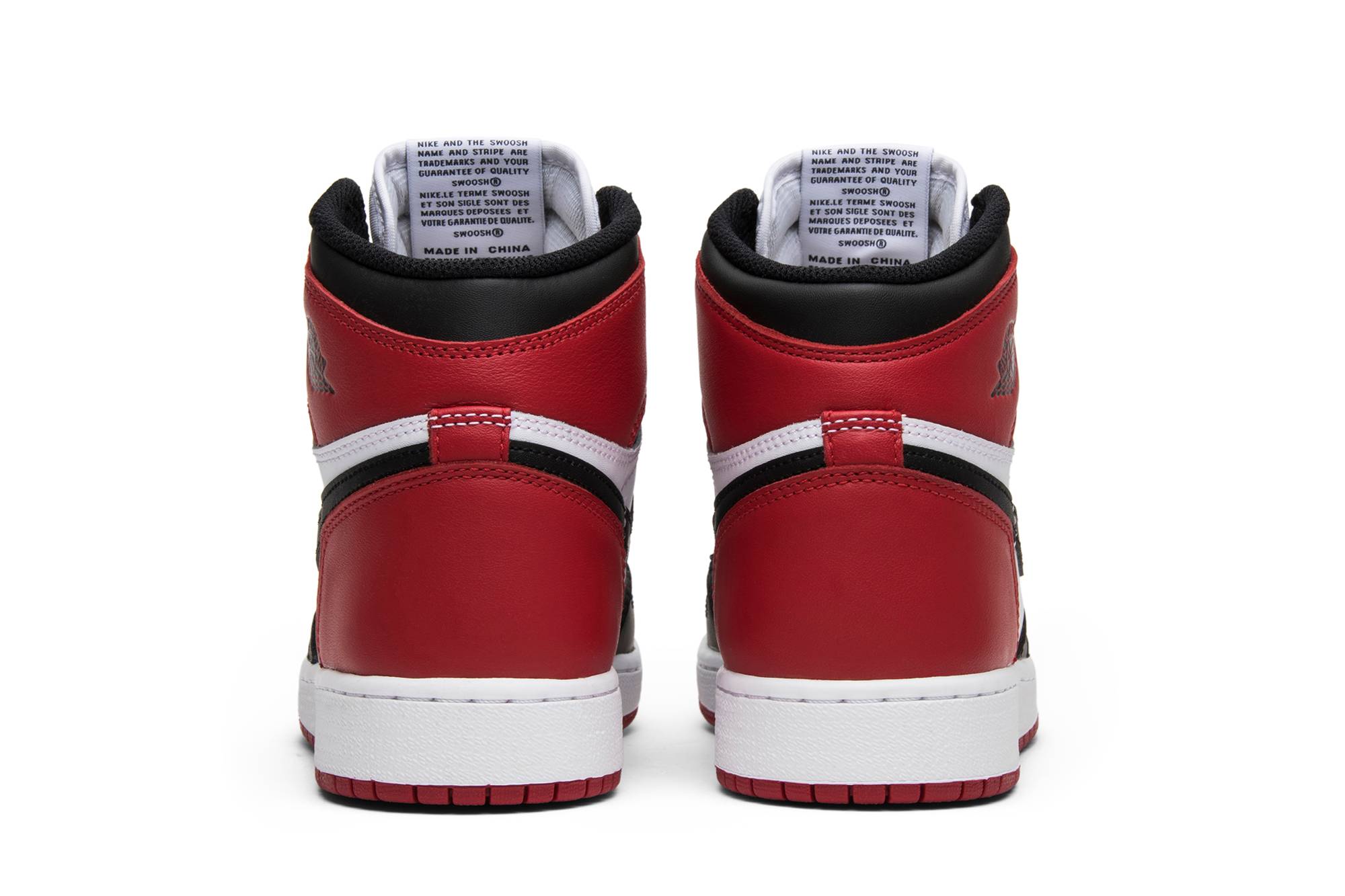 (Grade School) Air Jordan 1 Retro BG Black Toe 2016 575441-125 Nicesnk
