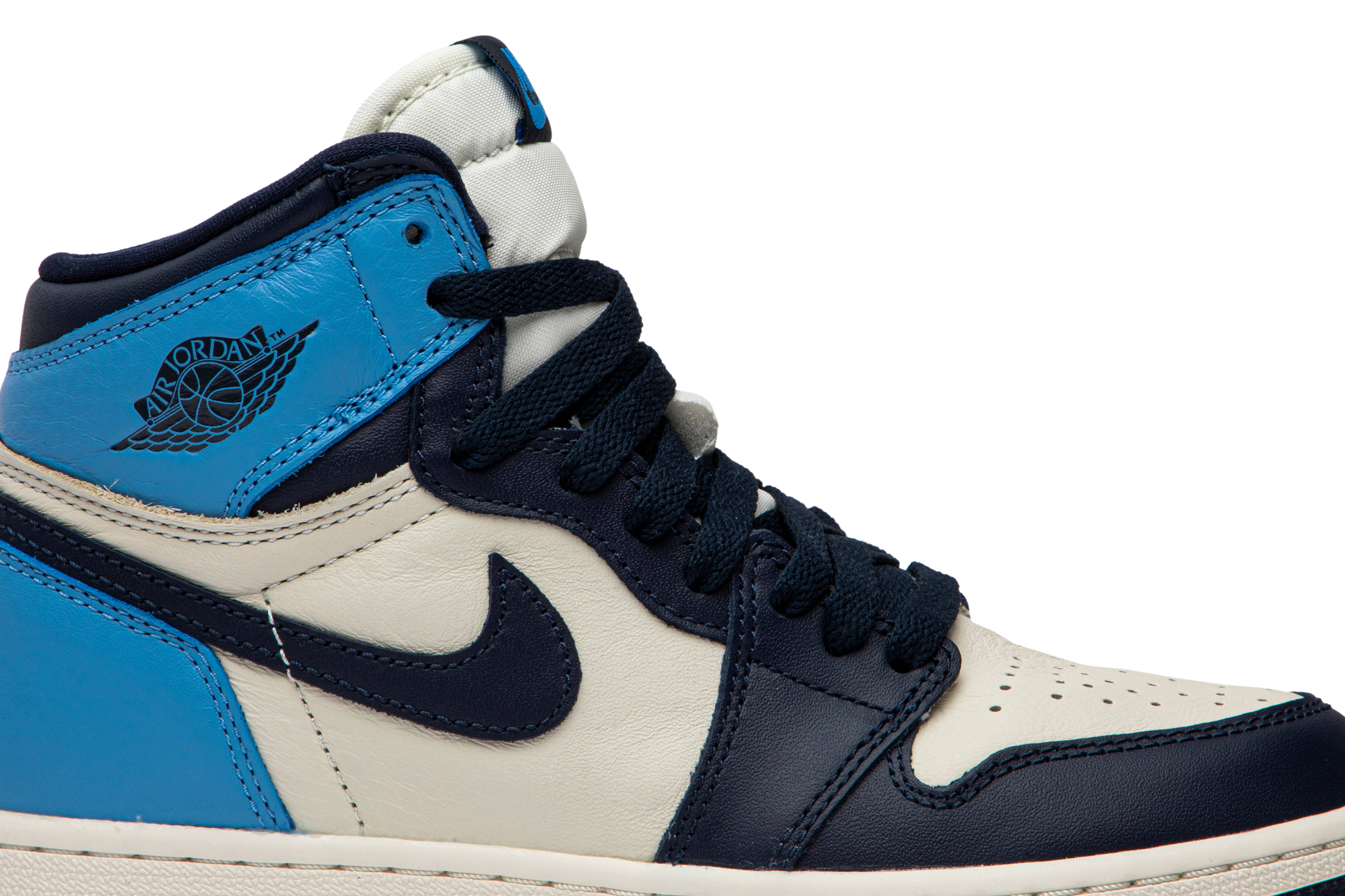 (Grade School) Air Jordan 1 Retro High OG Obsidian 575441-140 Nicesnk
