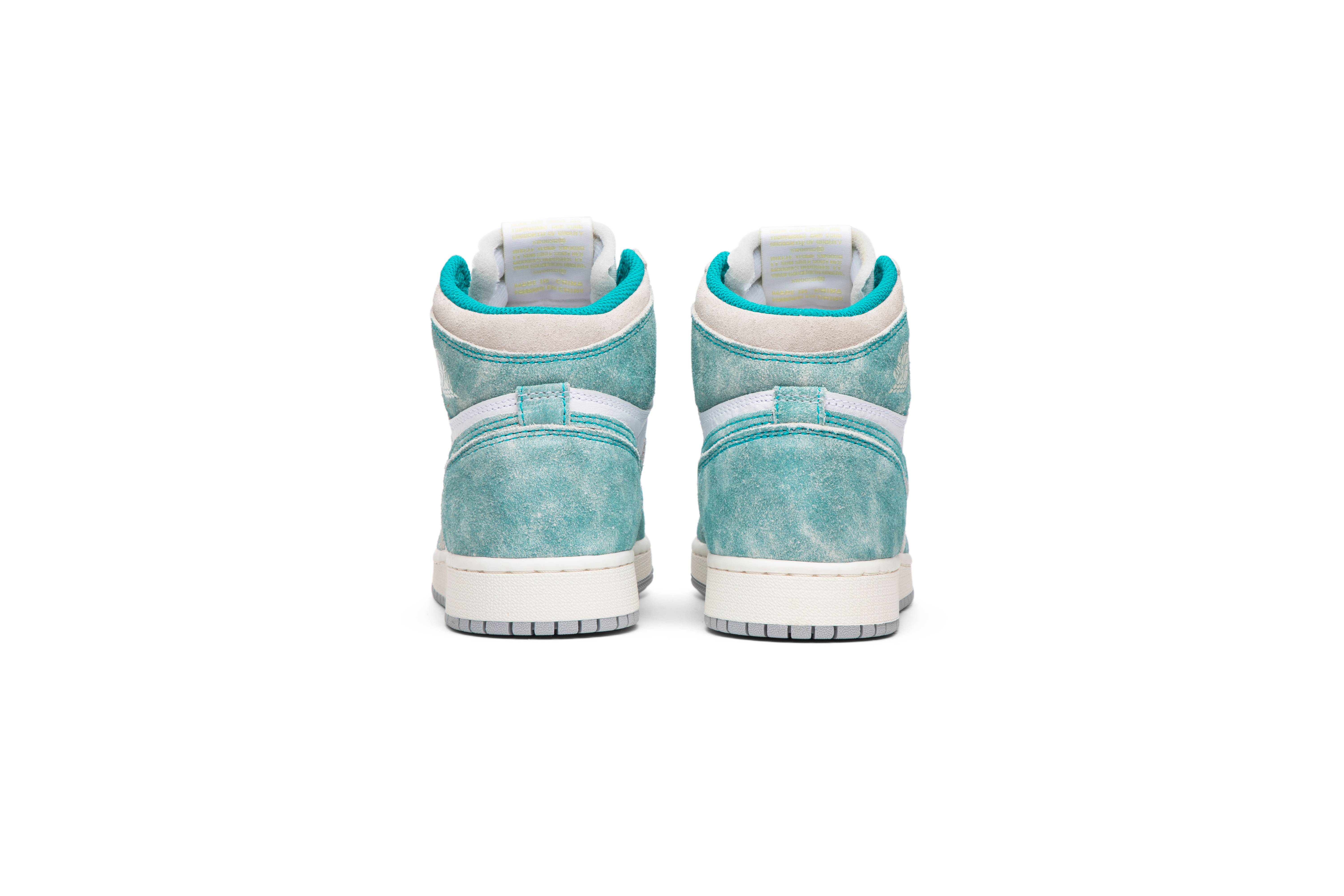(Grade School) Air Jordan 1 Retro High OG Turbo Green 575441-311 Nicesnk