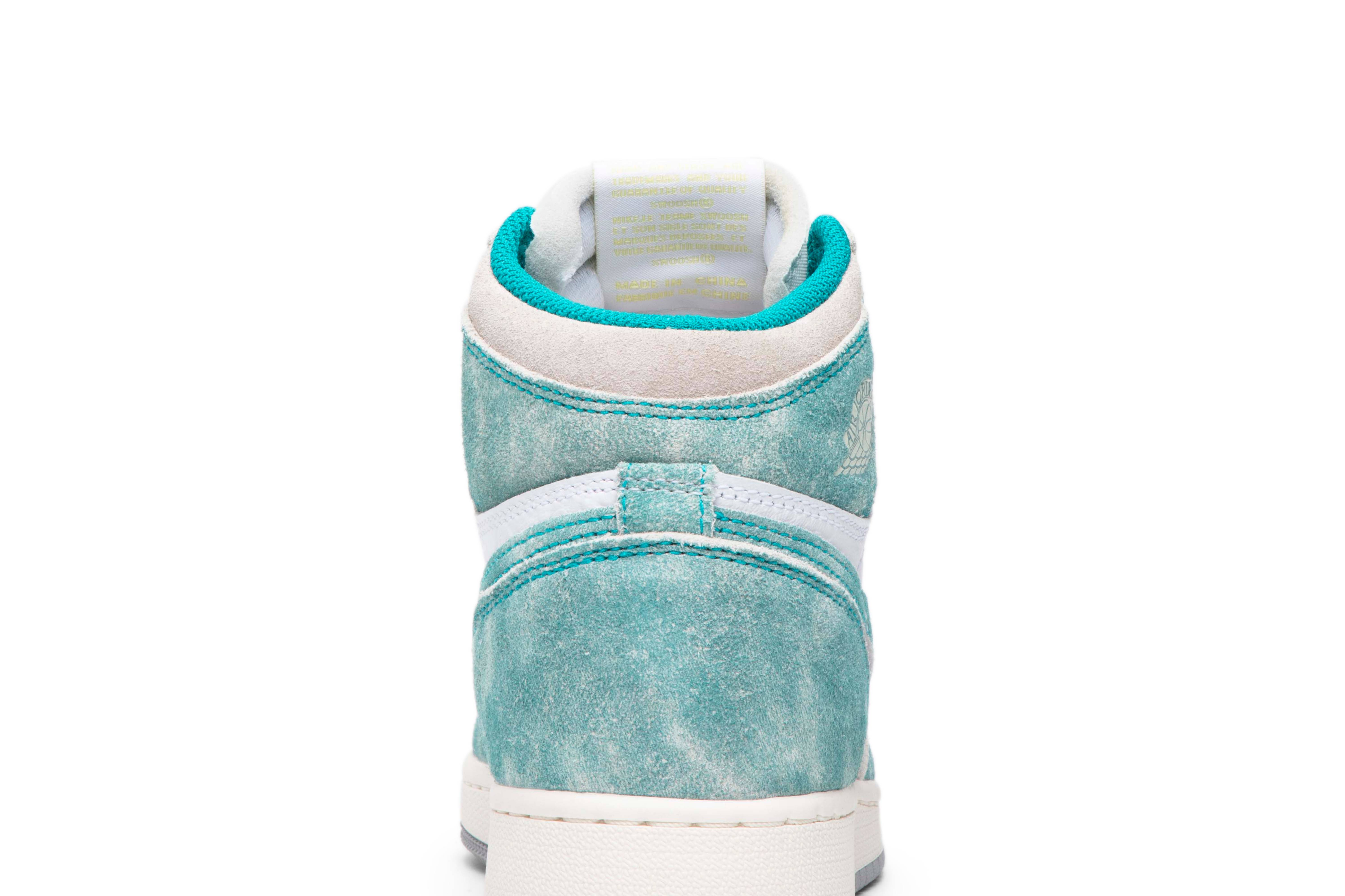 (Grade School) Air Jordan 1 Retro High OG Turbo Green 575441-311 Nicesnk