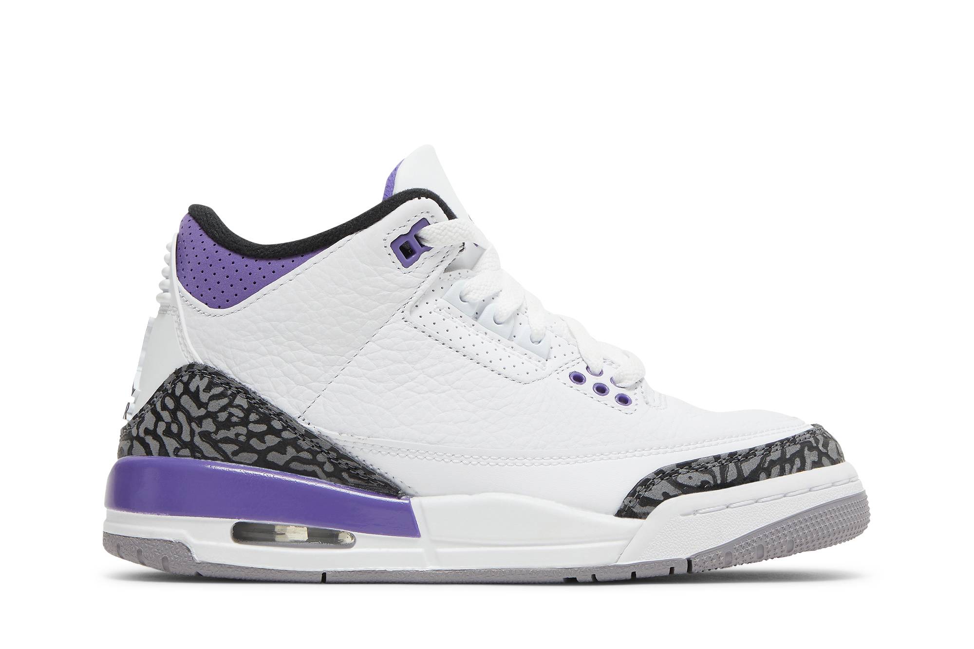 (Grade School) Air Jordan 3 Retro Dark Iris DM0967-105 Nicesnk