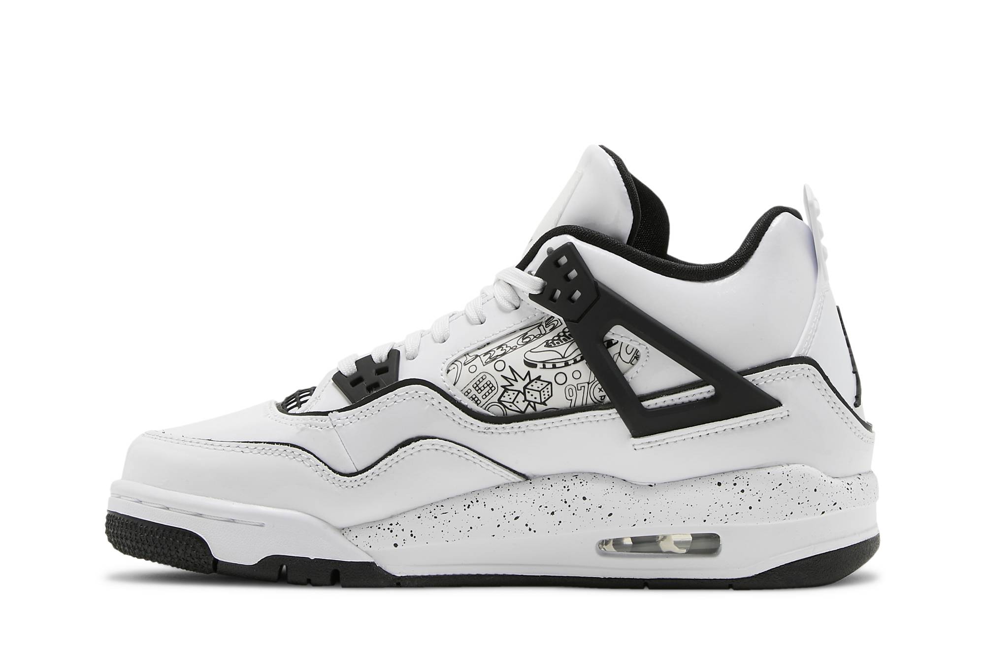 (Grade School) Air Jordan 4 Retro DIY DC4101-100 Nicesnk