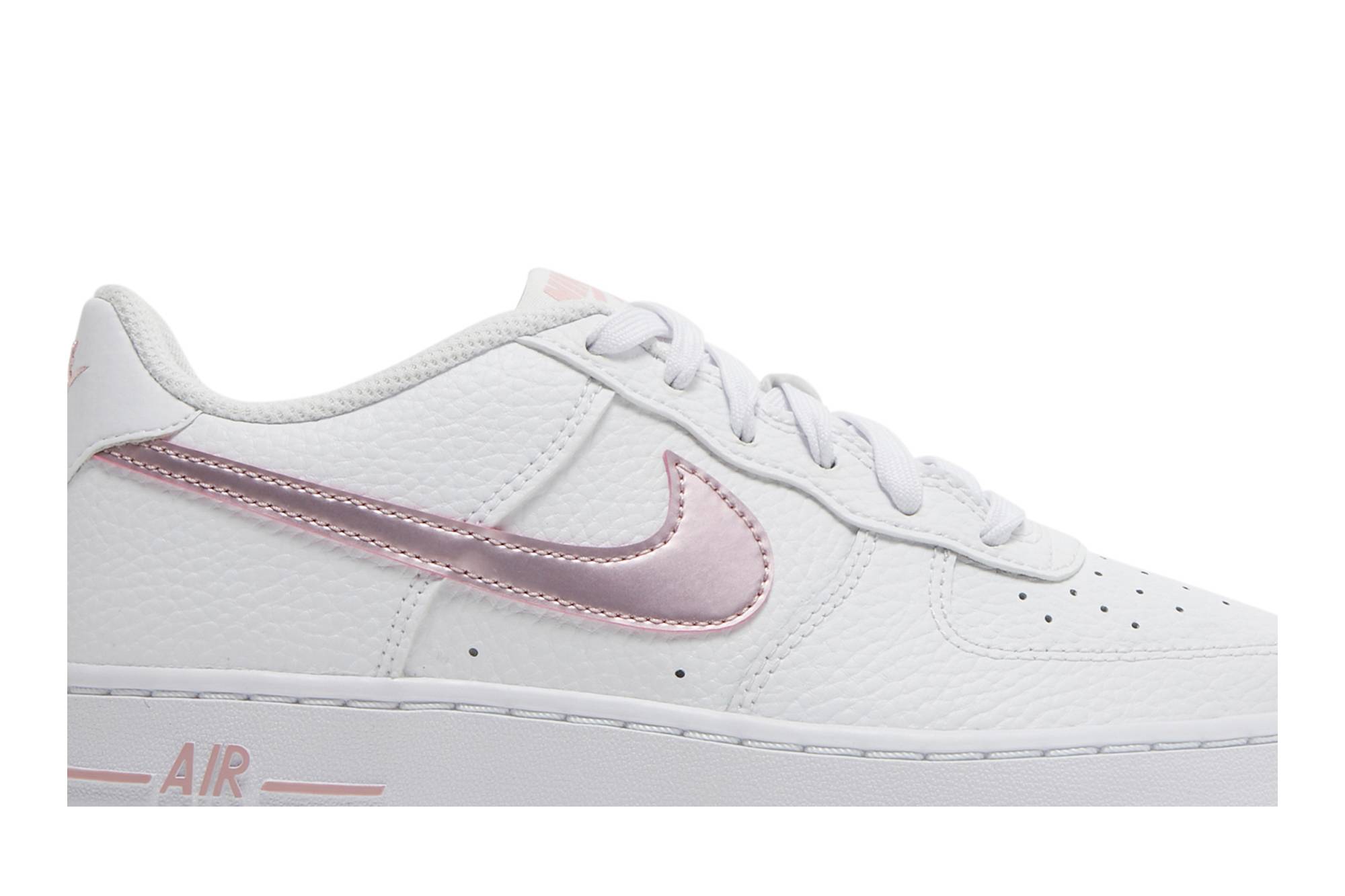 (Grade School) Nike Air Force 1 Low White Pink Glaze CT3839-104