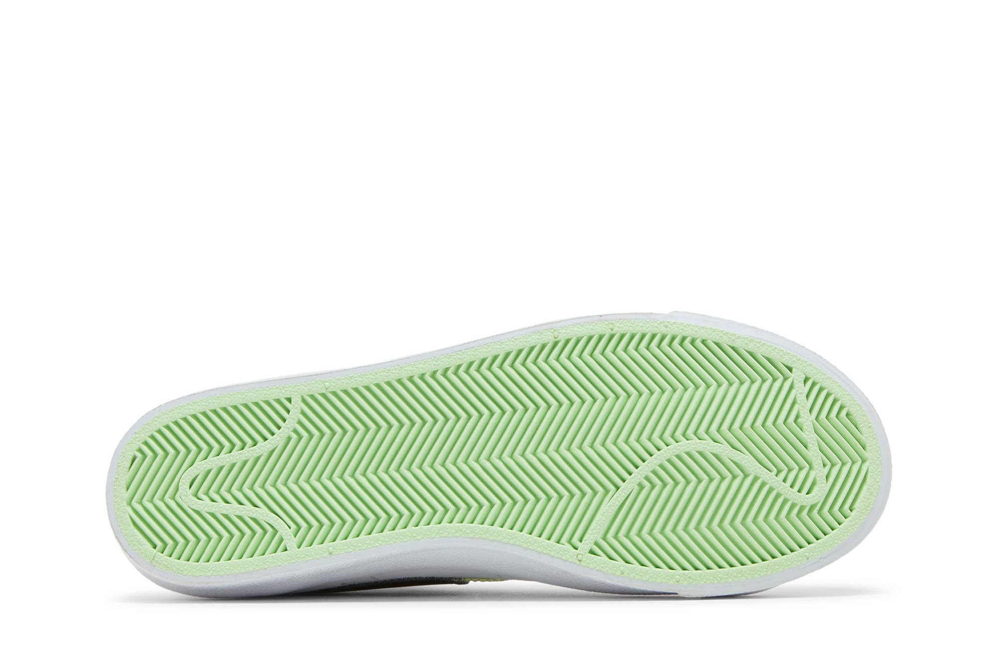 (Grade School) Nike Blazer Mid ’77 SE ‘Double Swoosh – White Vapor Green’ DD1847-100