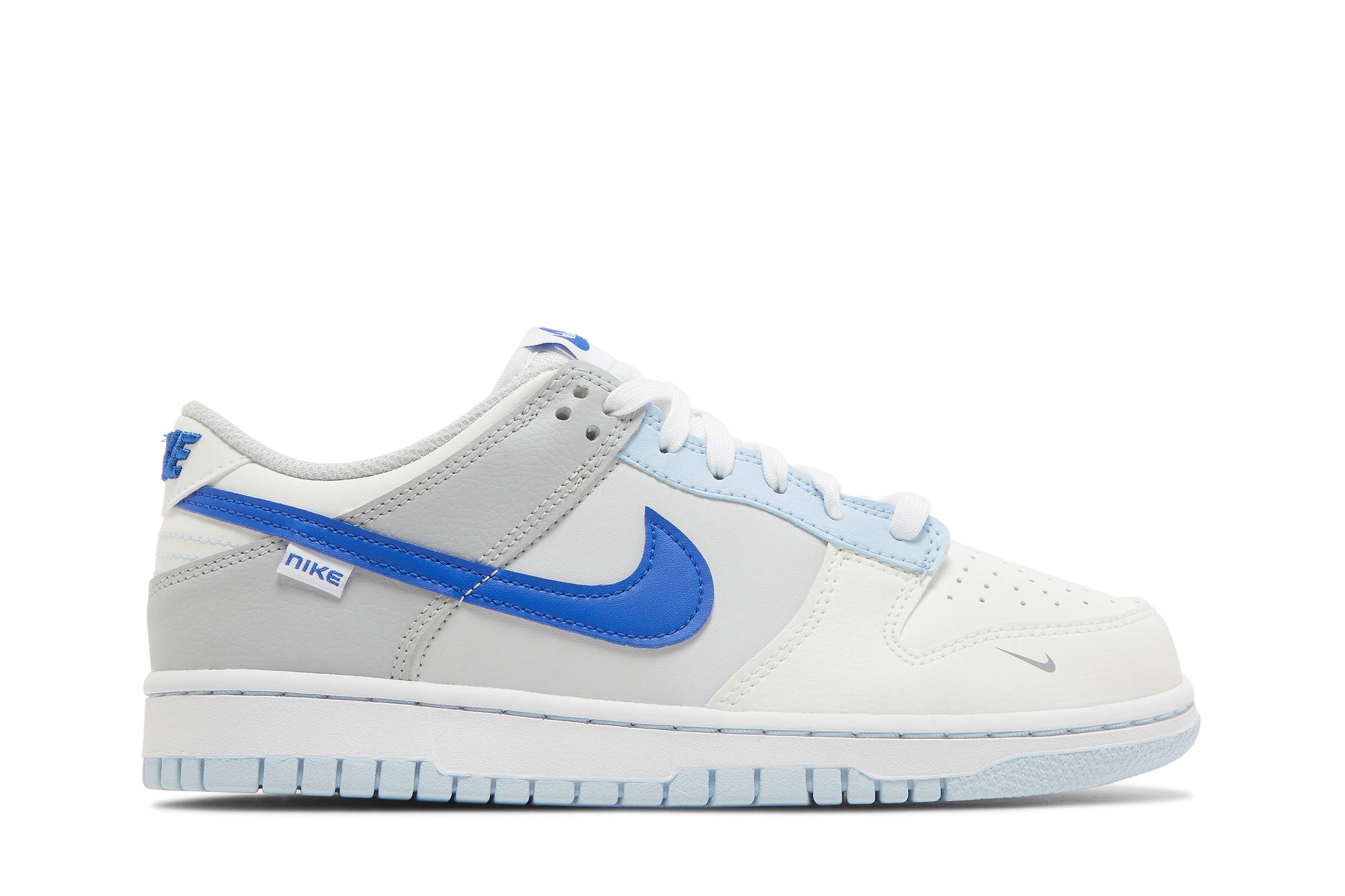 (Grade School) Nike Dunk Low ‘Ivory Hyper Royal’ FB1843-141