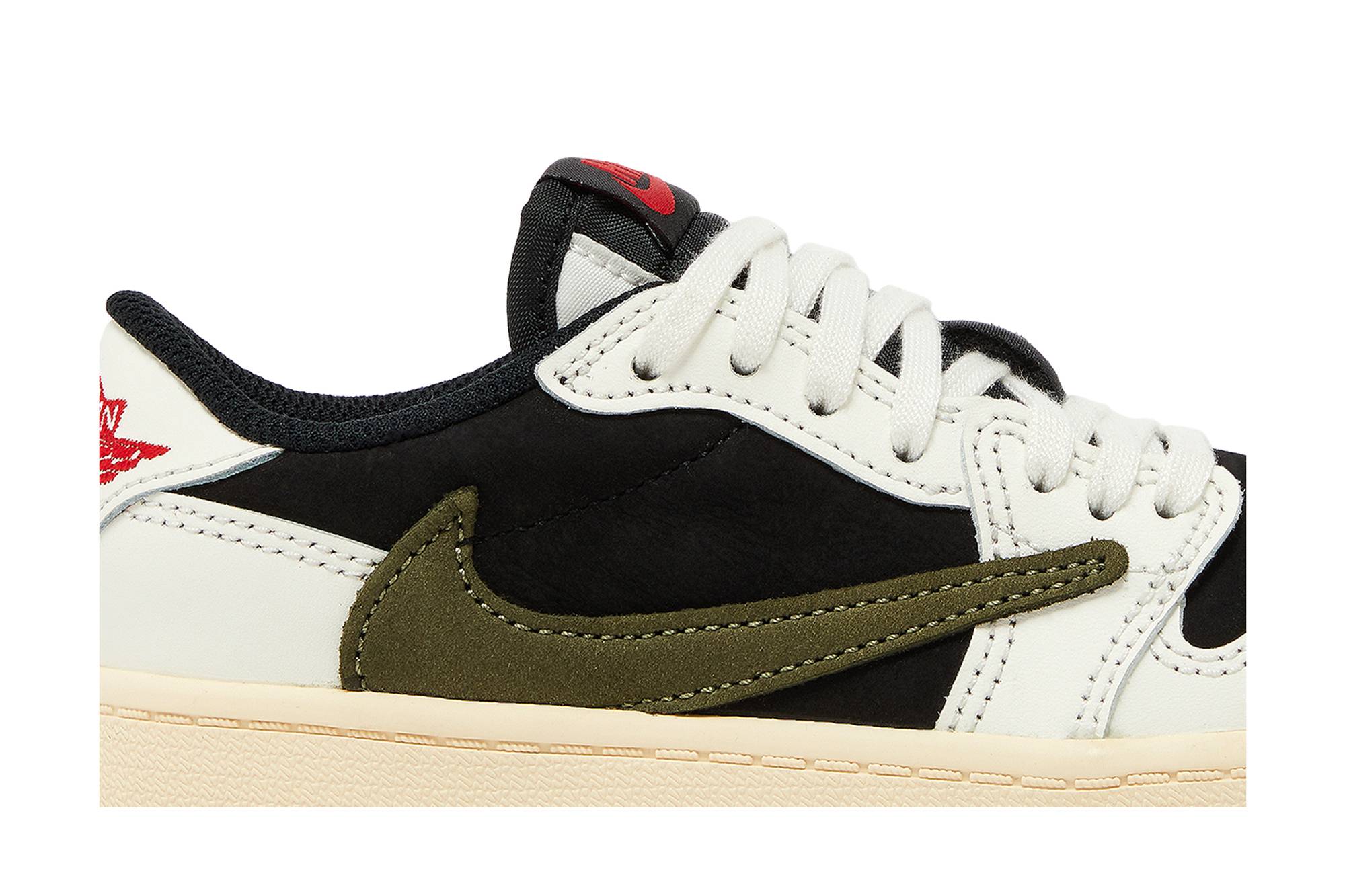 (Preschool) Travis Scott x Air Jordan 1 Low OG ‘Olive’ DZ5909-106