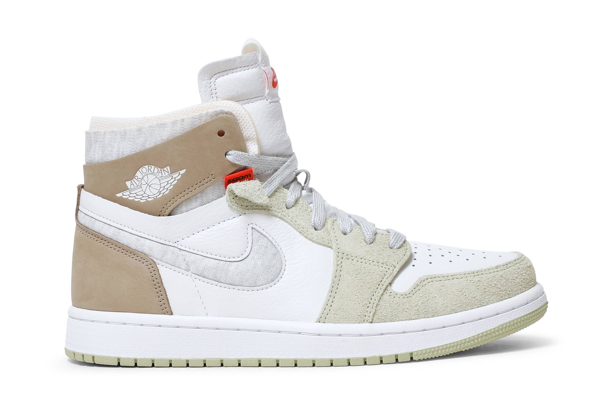 (Women) Air Jordan 1 High Zoom CMFT Olive Aura CT0979-102 Nicesnk