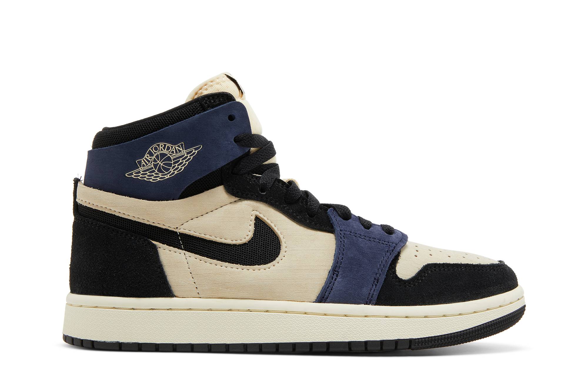 (Women) Air Jordan 1 High Zoom Comfort 2 Blackened Blue DV1305-104 Nicesnk
