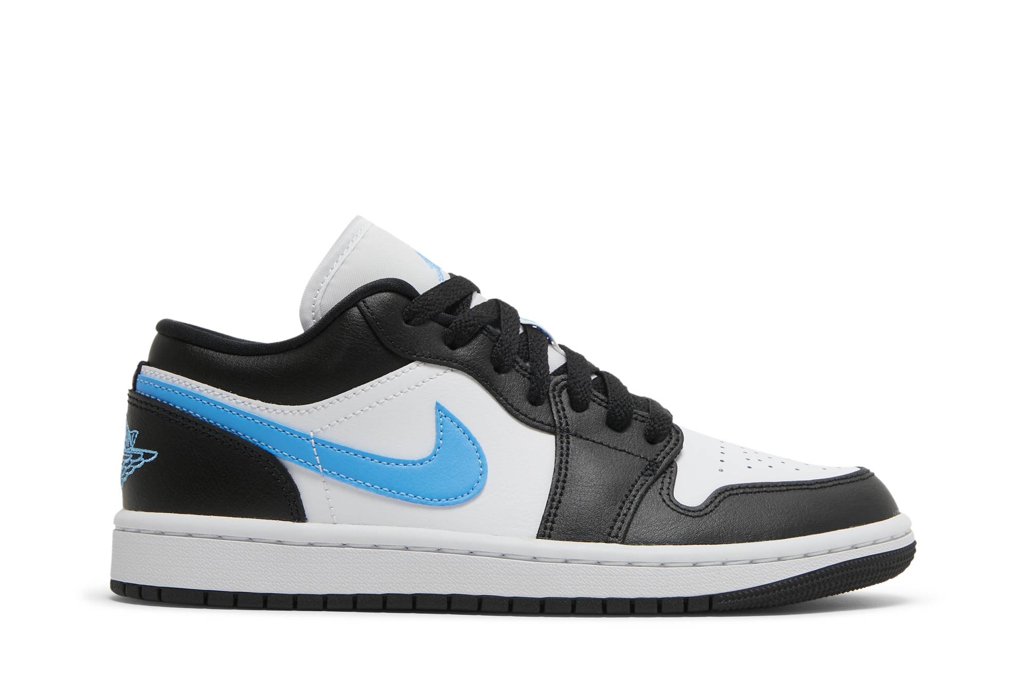 (Women) Air Jordan 1 Low ‘Black University Blue’ DC0774-041