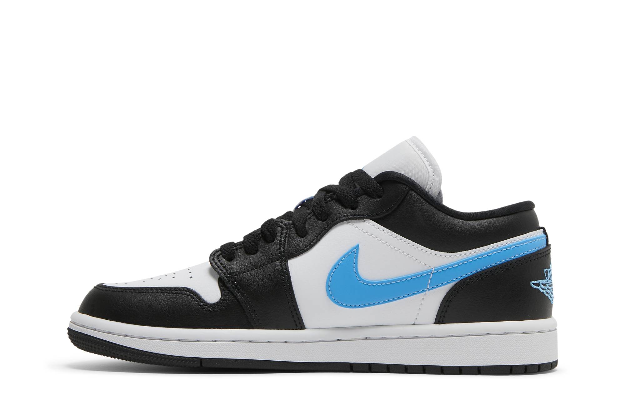 (Women) Air Jordan 1 Low ‘Black University Blue’ DC0774-041