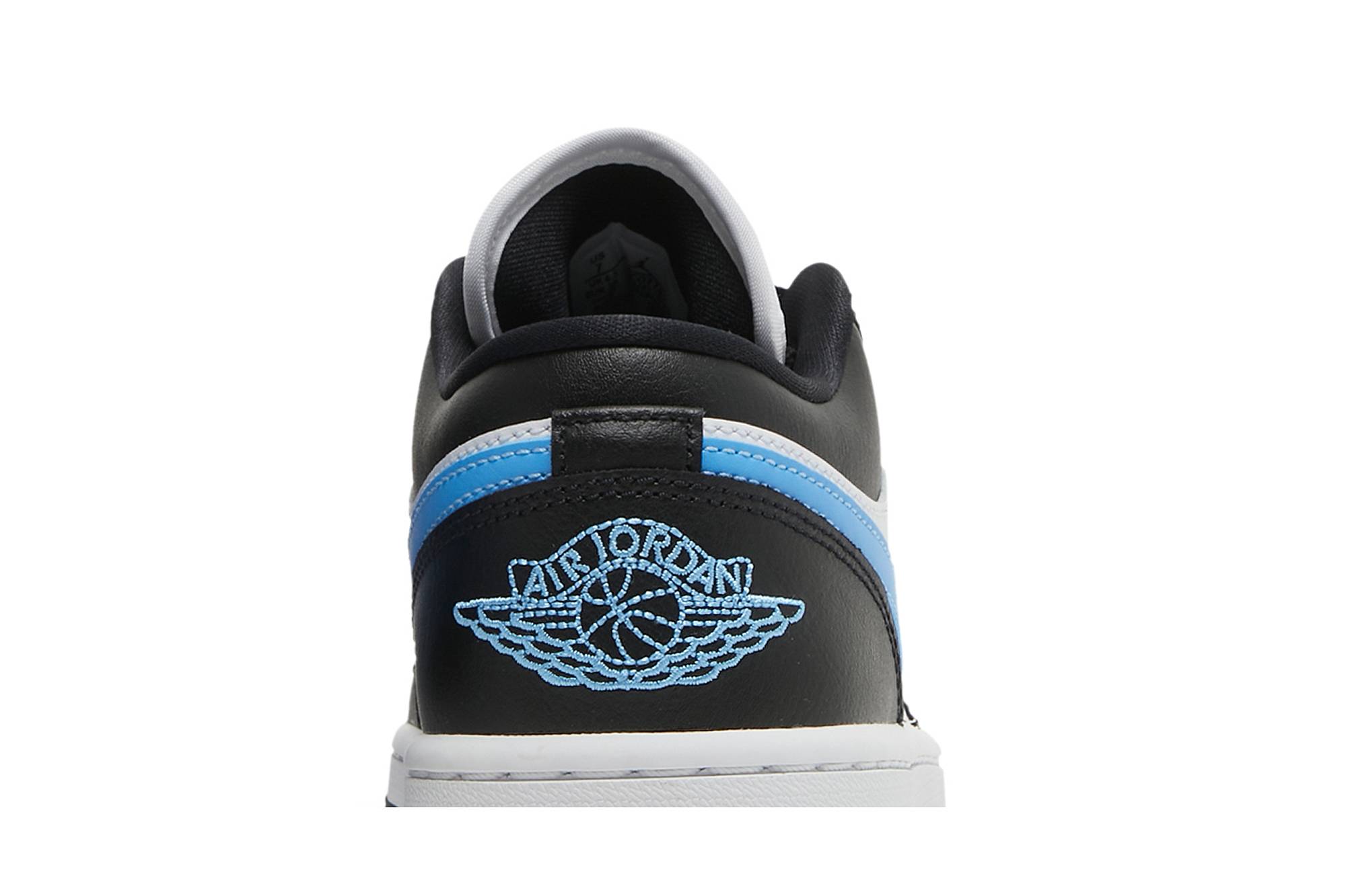 (Women) Air Jordan 1 Low ‘Black University Blue’ DC0774-041