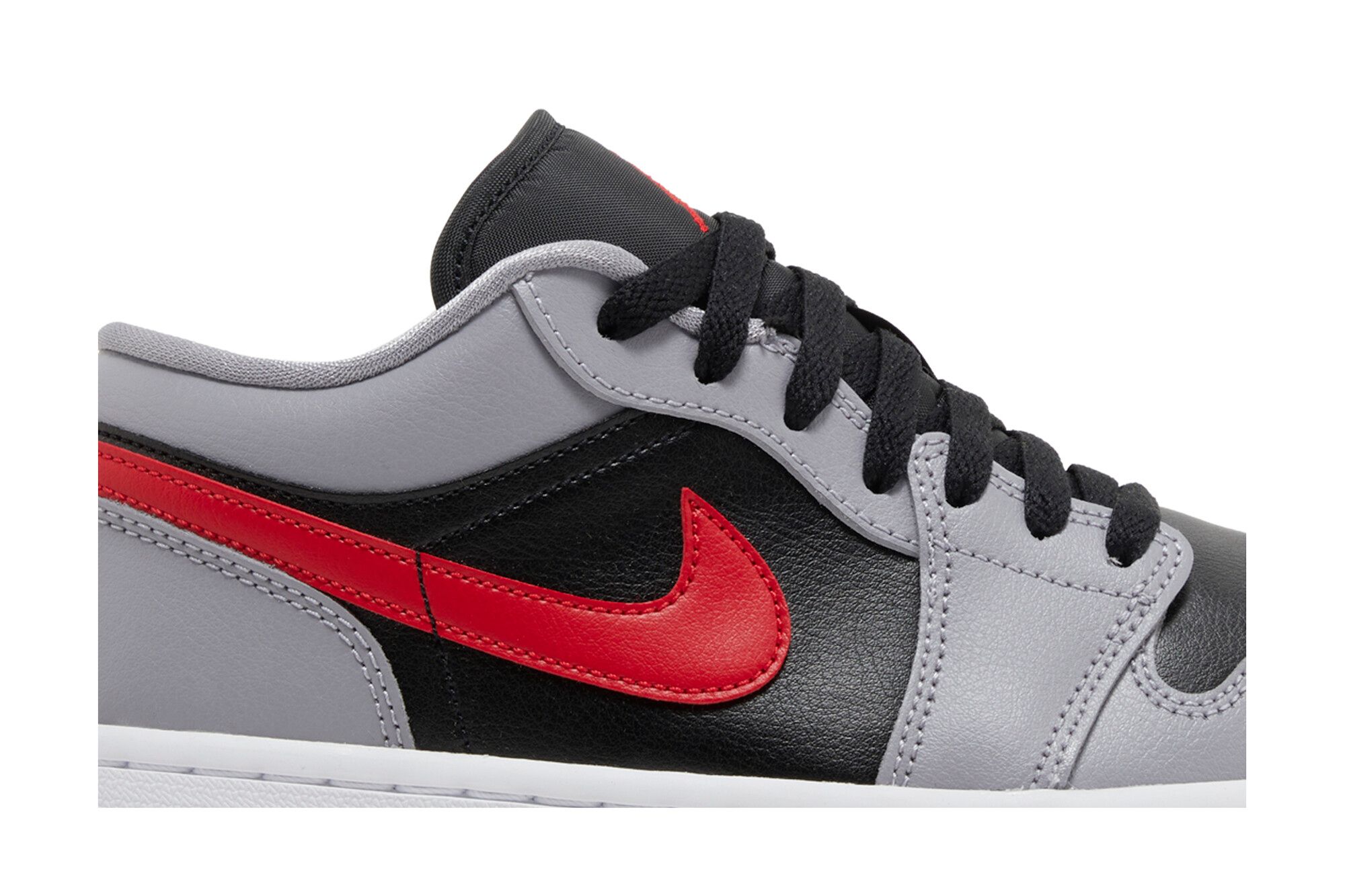 (Women) Air Jordan 1 Low Cement Fire Red FZ4183-002 Nicesnk