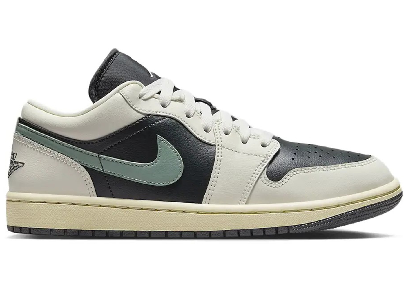 (Women) Air Jordan 1 Low Jade Smoke DC0774-001 Nicesnk
