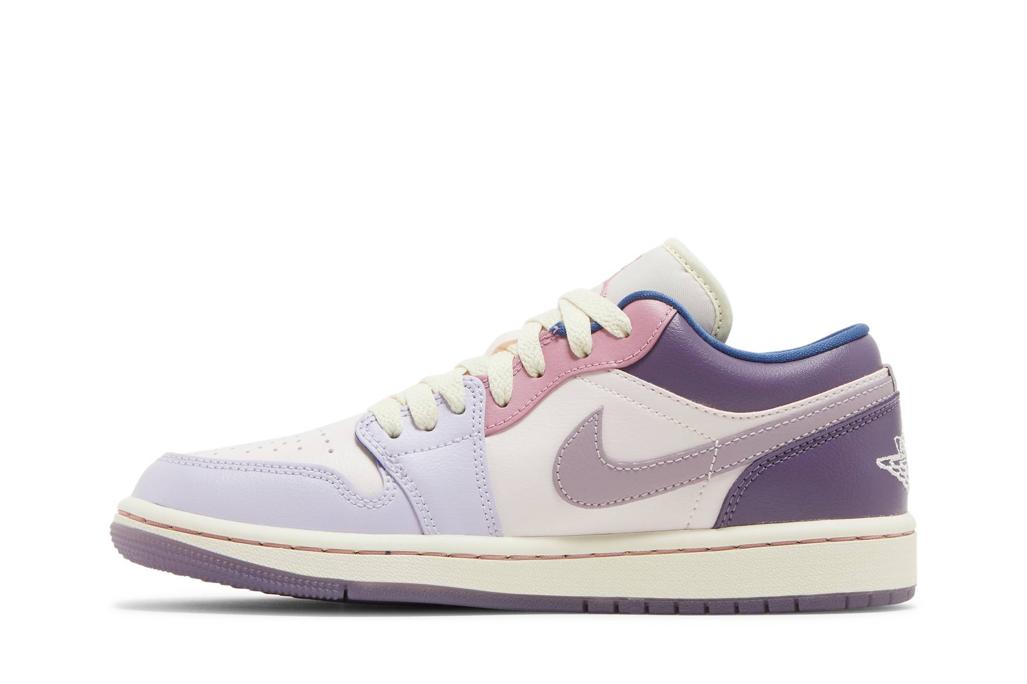 (Women) Air Jordan 1 Low Pastel Plum DZ2768-651 Nicesnk
