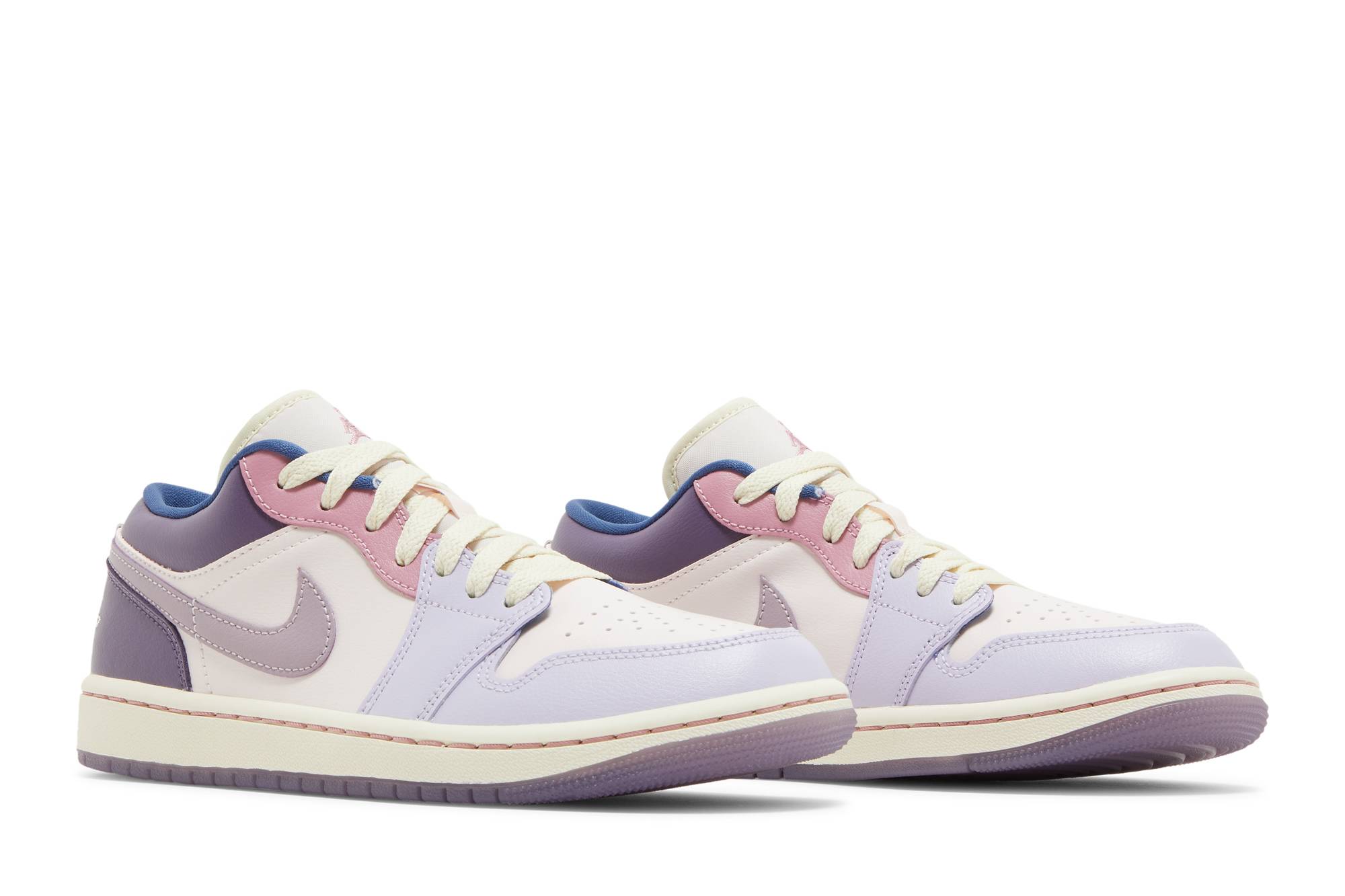 (Women) Air Jordan 1 Low Pastel Plum DZ2768-651 Nicesnk