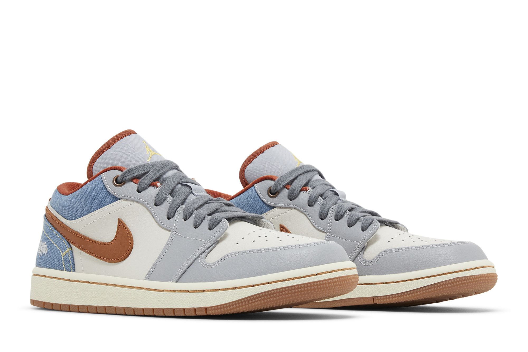 (Women) Air Jordan 1 Low Phantom Denim FZ5045-091 Nicesnk