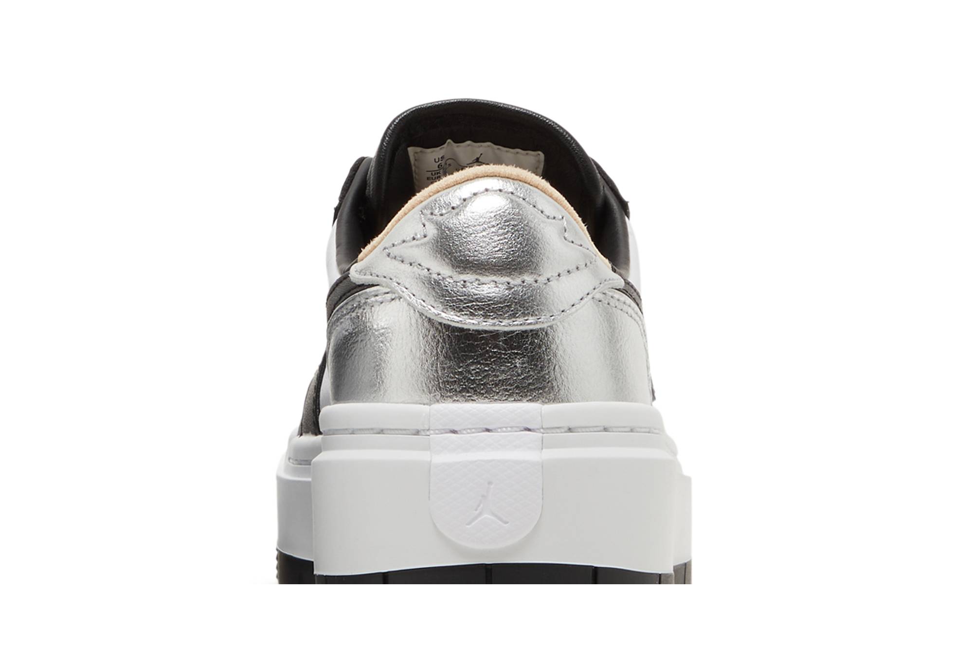 (Women) Air Jordan 1 Low Elevate Silver Toe DQ8561-001 Nicesnk