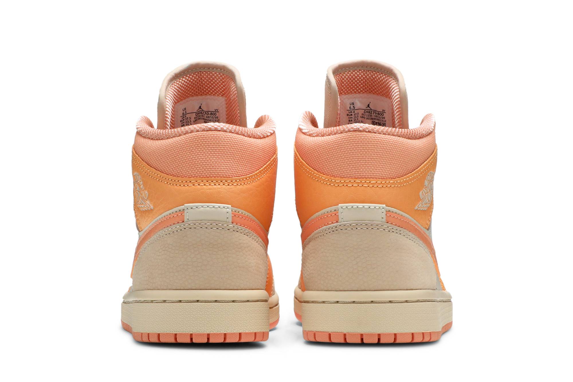 (Women) Air Jordan 1 Mid Apricot DH4270-800 Nicesnk