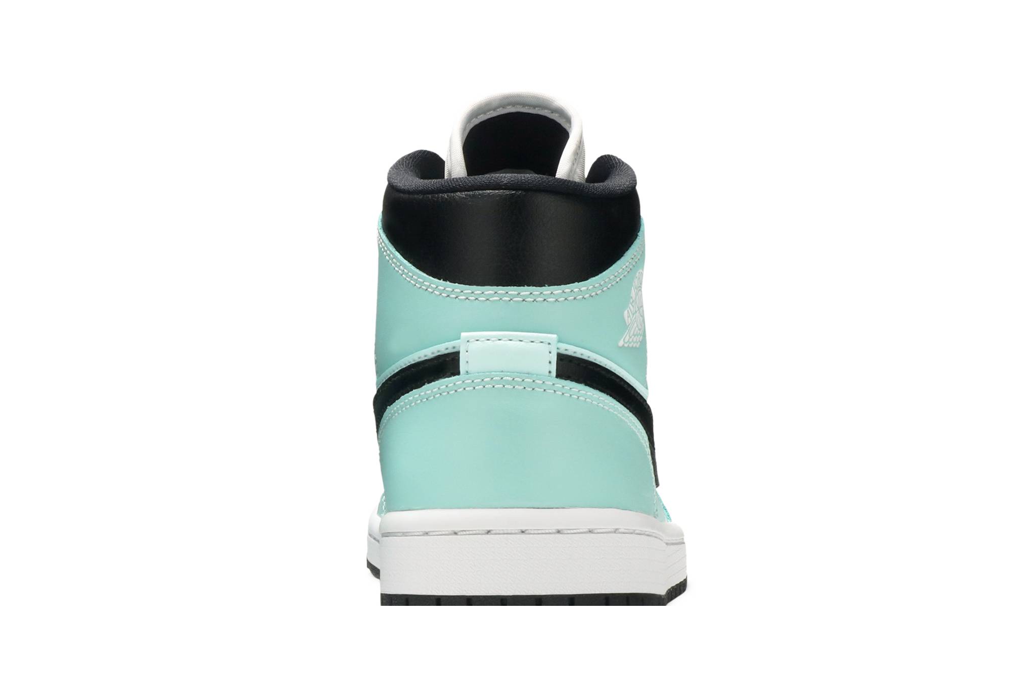(Women) Air Jordan 1 Mid Aqua Black BQ6472-300 Nicesnk