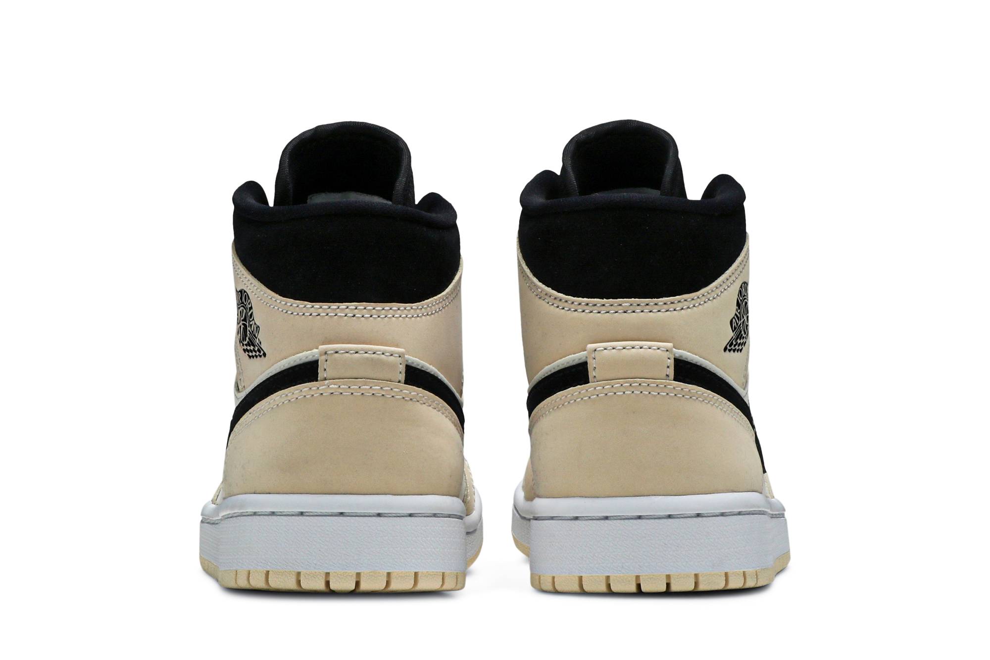 (Women) Air Jordan 1 Mid Barely Orange BQ6472-800 Nicesnk
