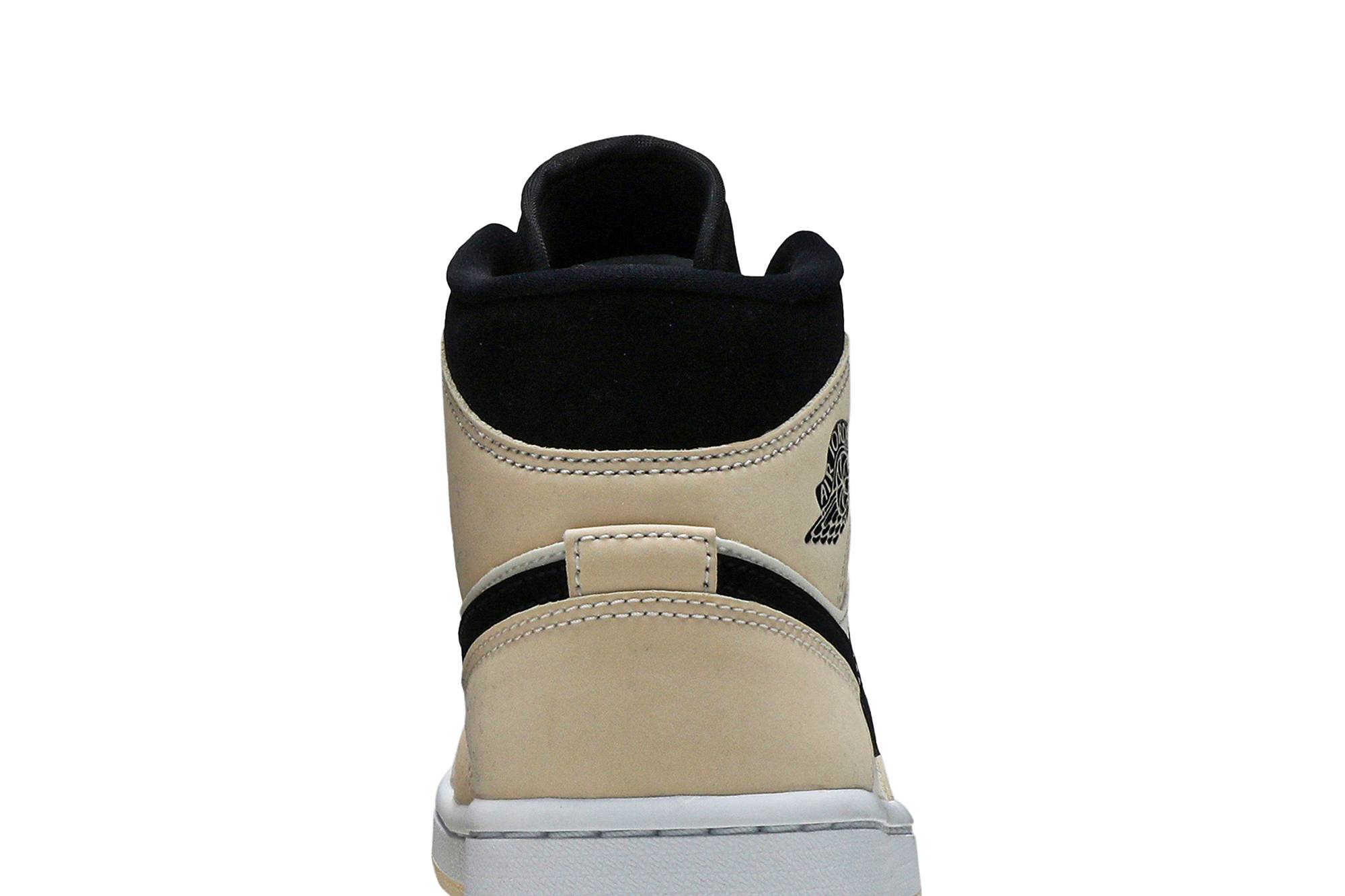 (Women) Air Jordan 1 Mid Barely Orange BQ6472-800 Nicesnk