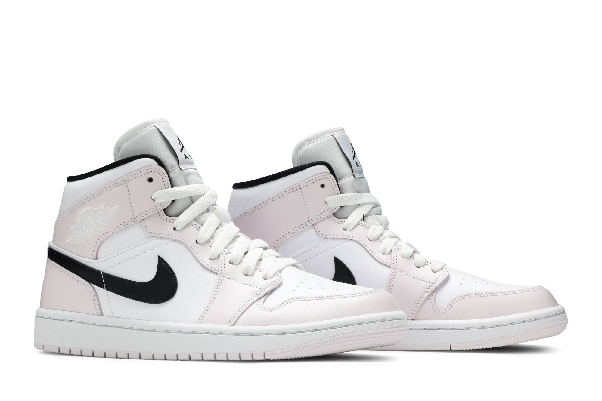 (Women) Air Jordan 1 Mid Barely Rose BQ6472-500 Nicesnk