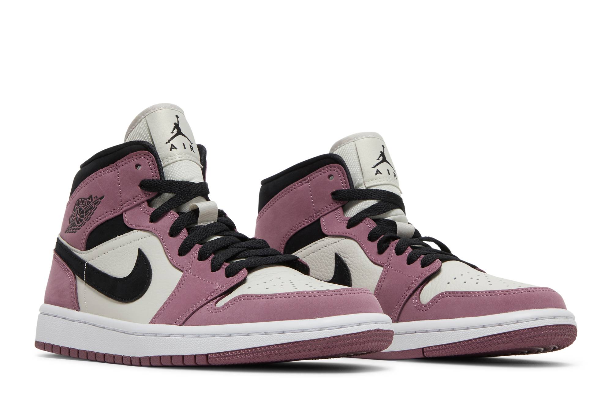 (Women) Air Jordan 1 Mid ‘Berry Pink’ DC7267-500