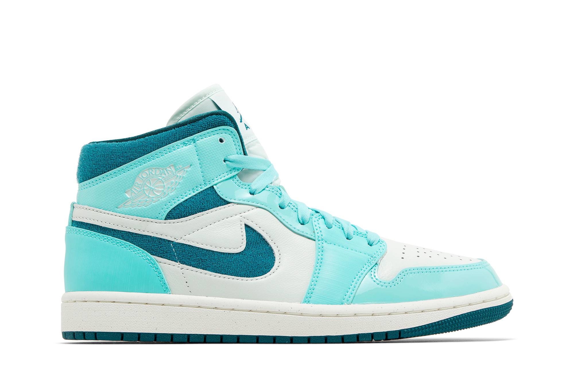 (Women) Air Jordan 1 Mid ‘Bleached Turquoise’ DZ3745-300